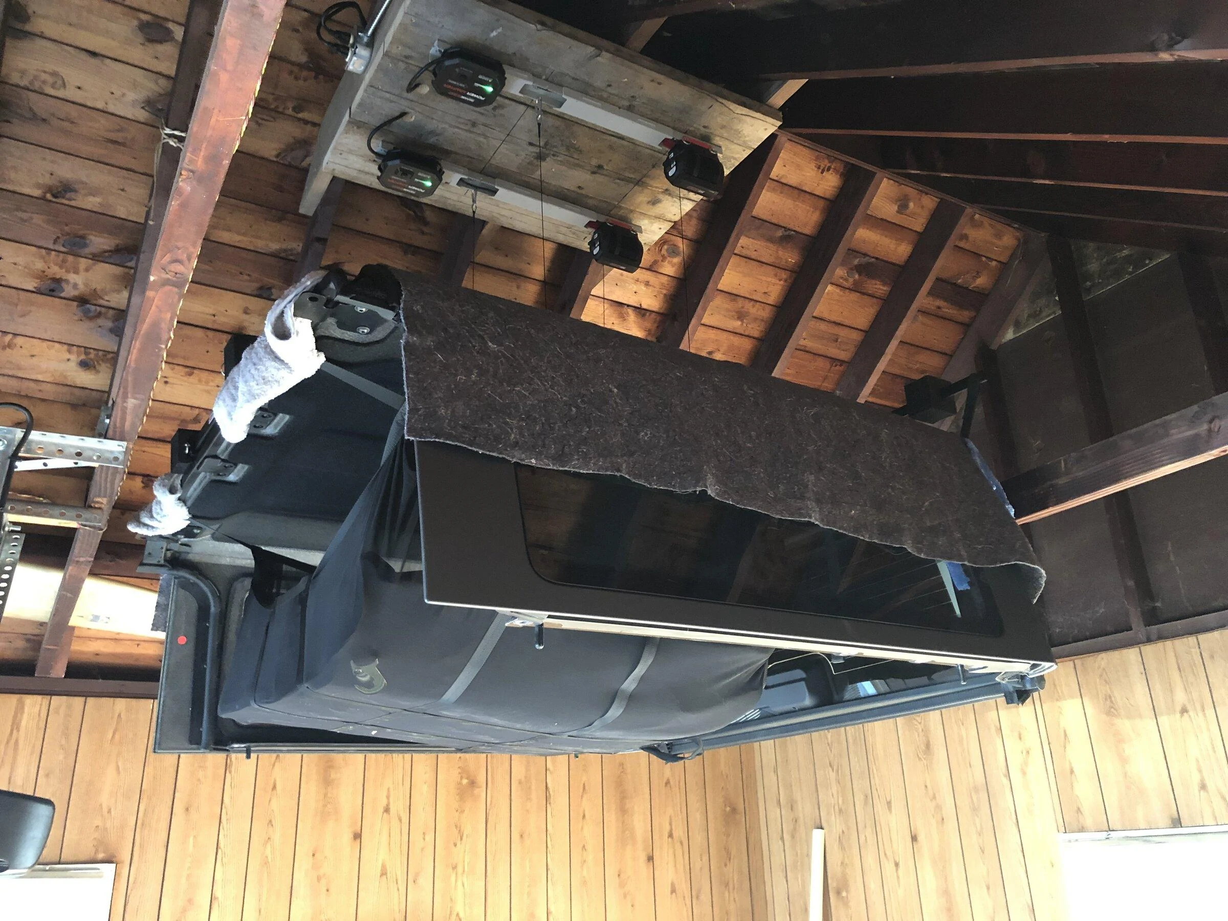 Ford Bronco Garage Hardtop Lift & Storage Installed (Bluetooth App Operated) C8C370AE-E68A-4E15-8640-18862DF82F4B