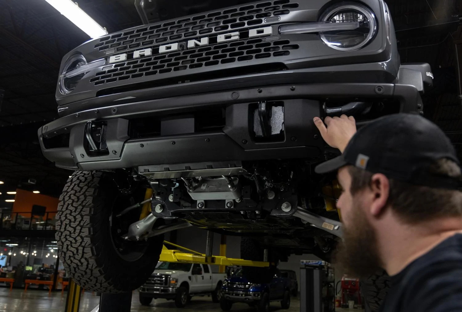 Ford Bronco Mishimoto's Performance Stock Location Intercooler R&D Thread NT6_7128