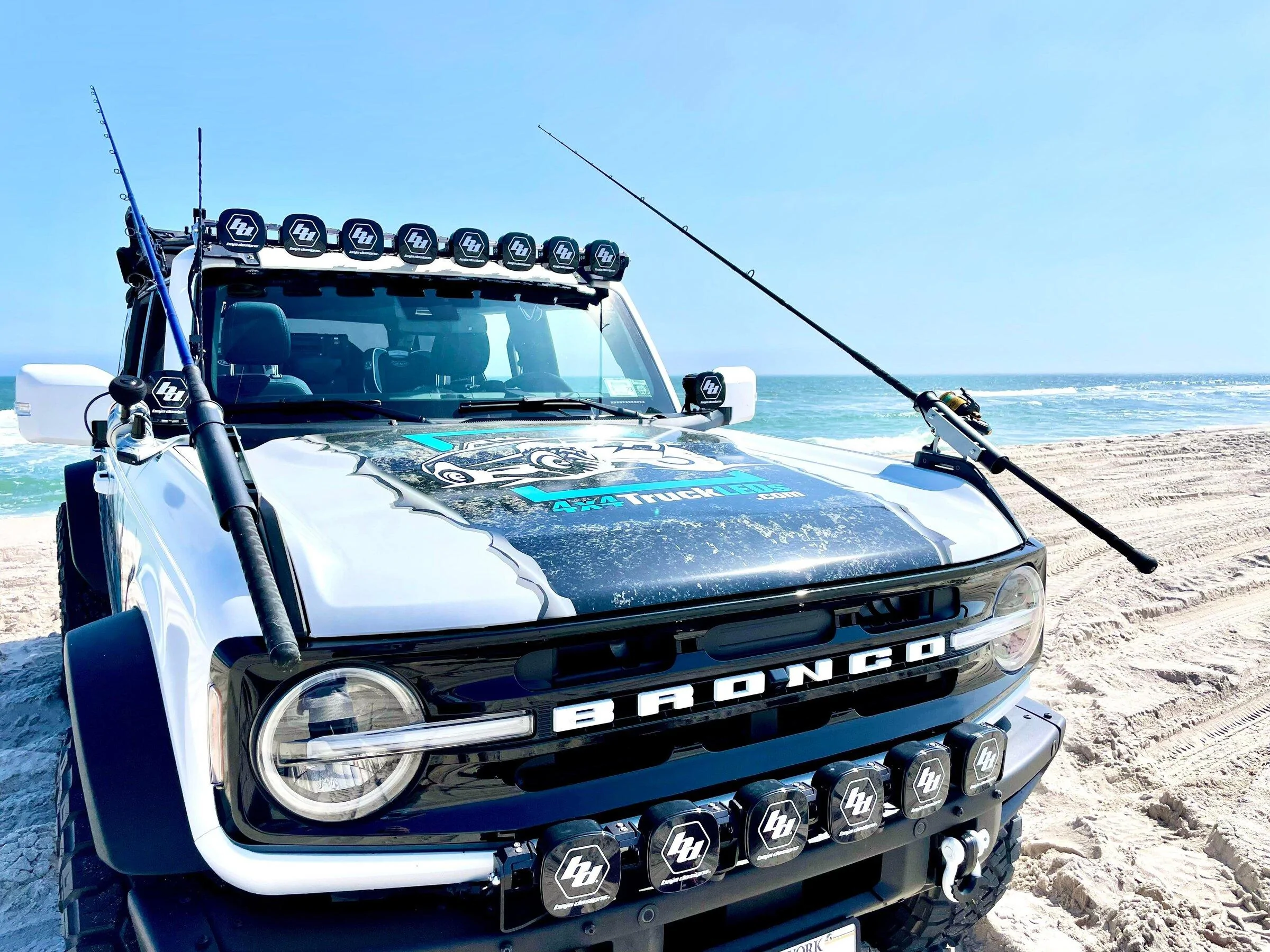 Ford Bronco Fishing Rod Holder Solution from KR Off-Road | NOW SHIPPING New2