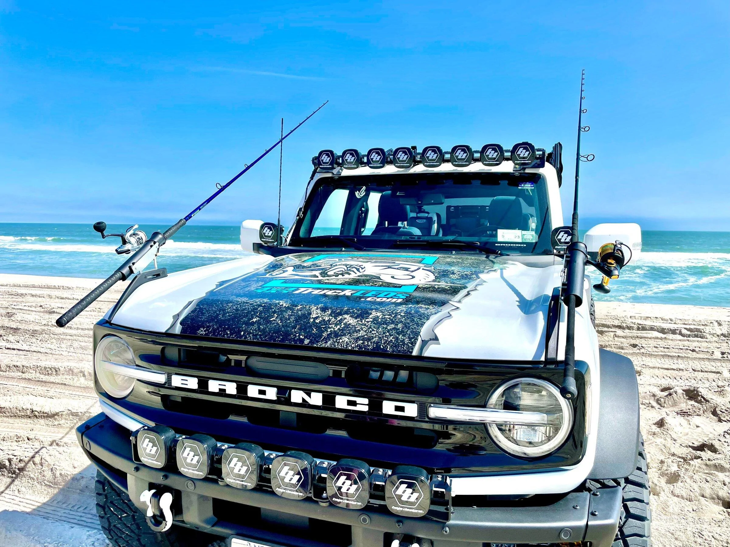 Ford Bronco Fishing Rod Holder Solution from KR Off-Road | NOW SHIPPING New1