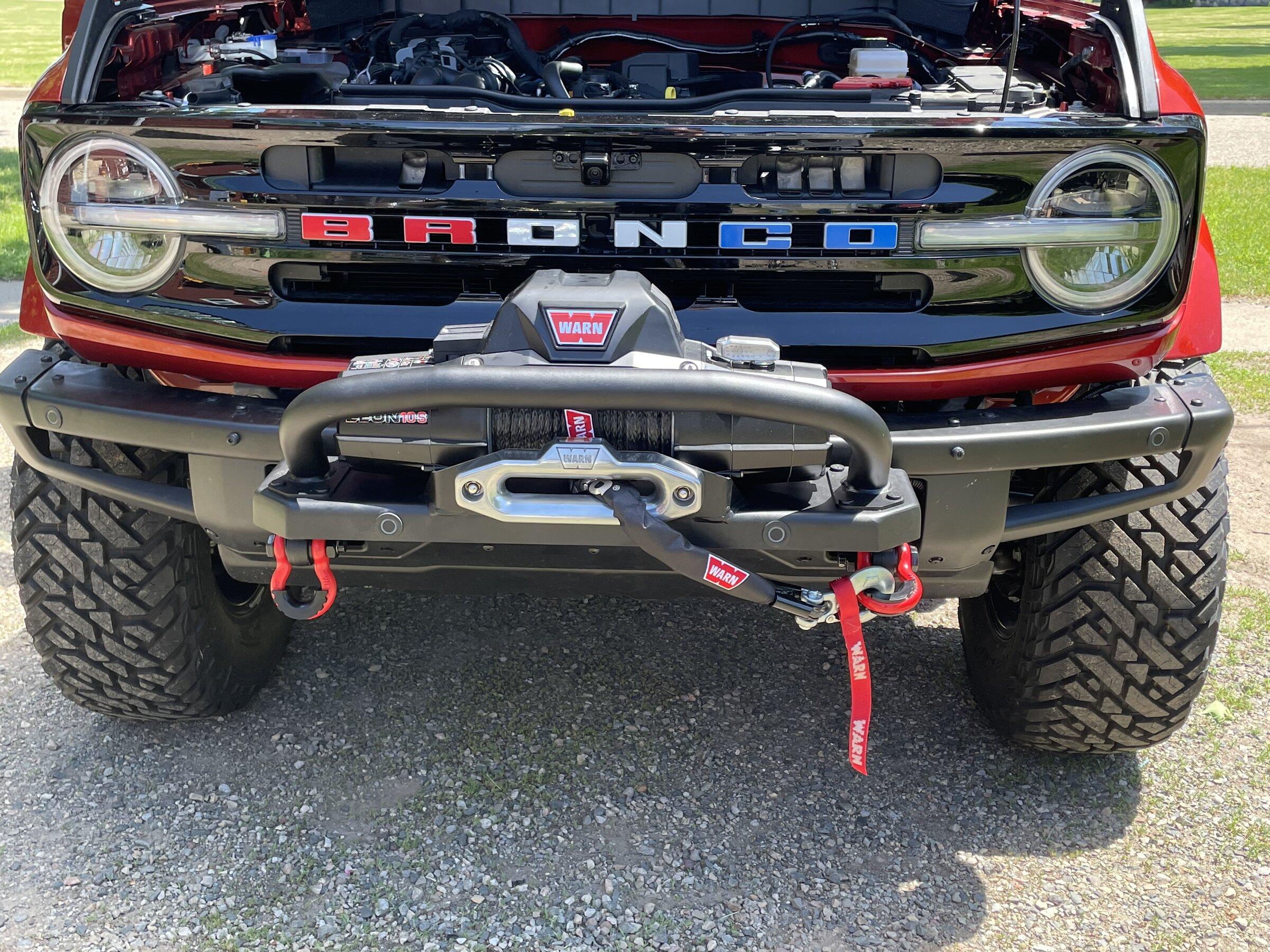 Ford Bronco Badlands and a Cricket B6719D8E-C39F-4159-9B6E-6C6150109195