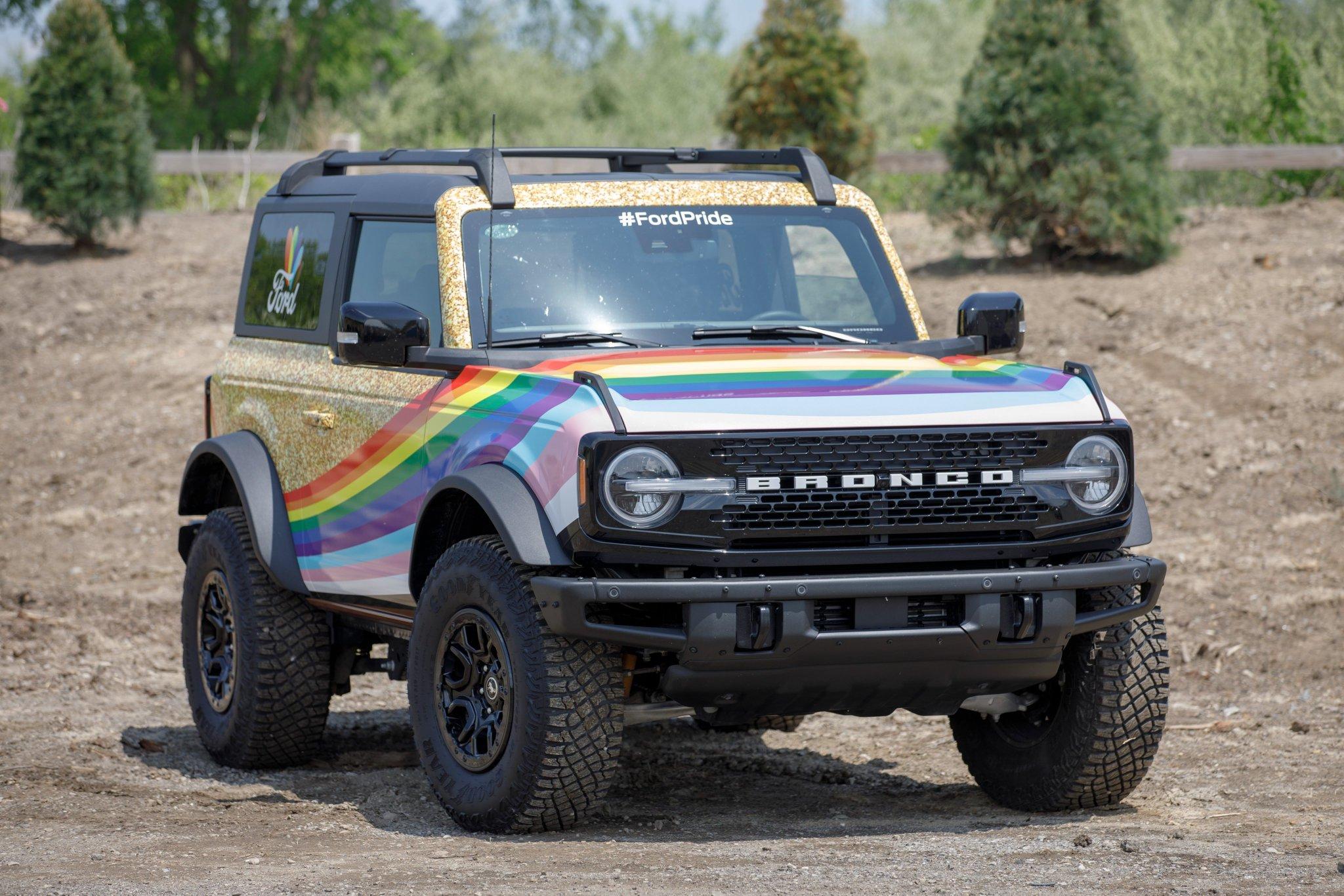 Ford Bronco Ford Pride Bronco 87C81463-7621-4843-88D5-88A4E6E895CA