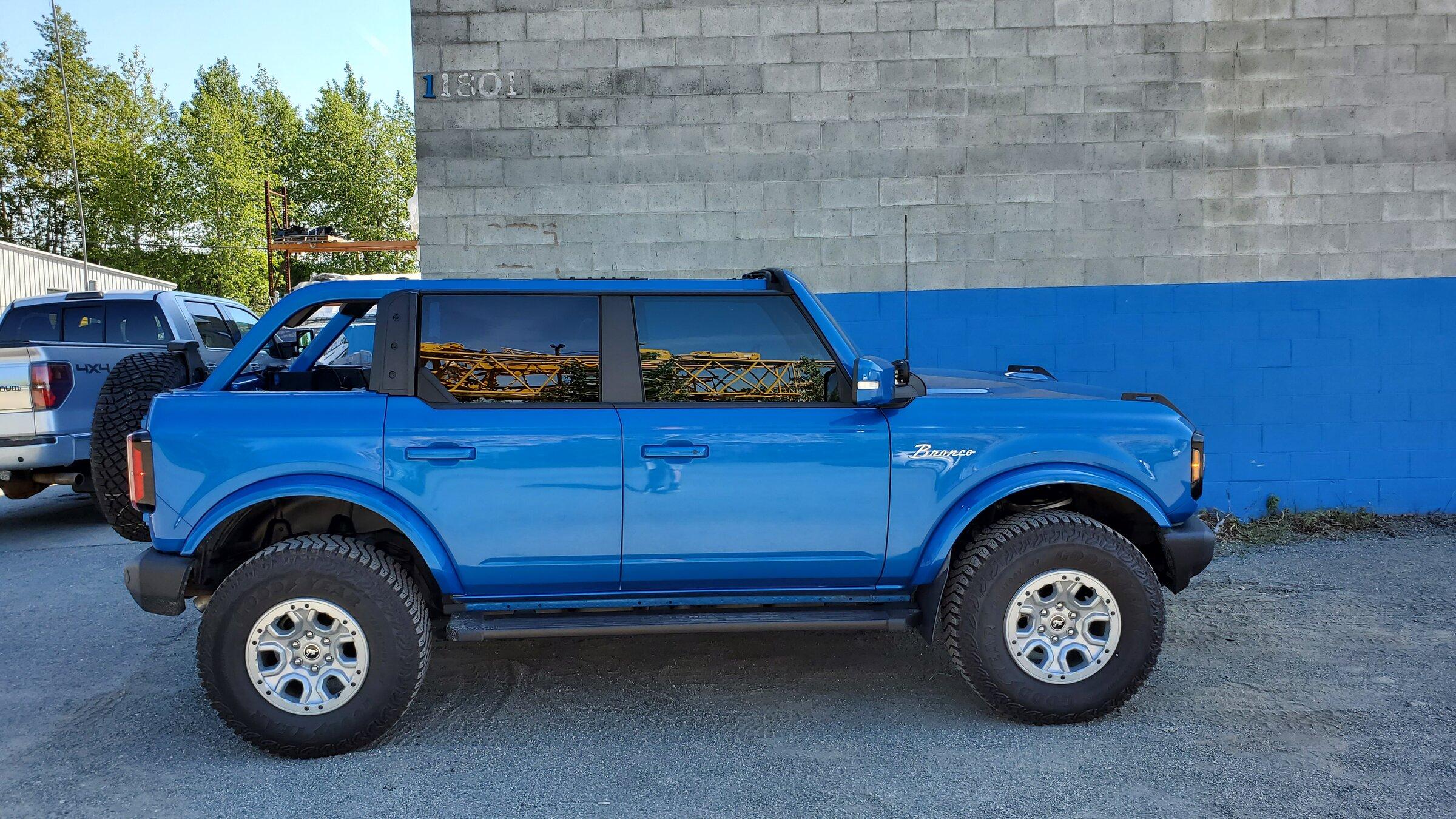 Ford Bronco VB Sasquatch with PTM Outerbanks flares 20220603_113109