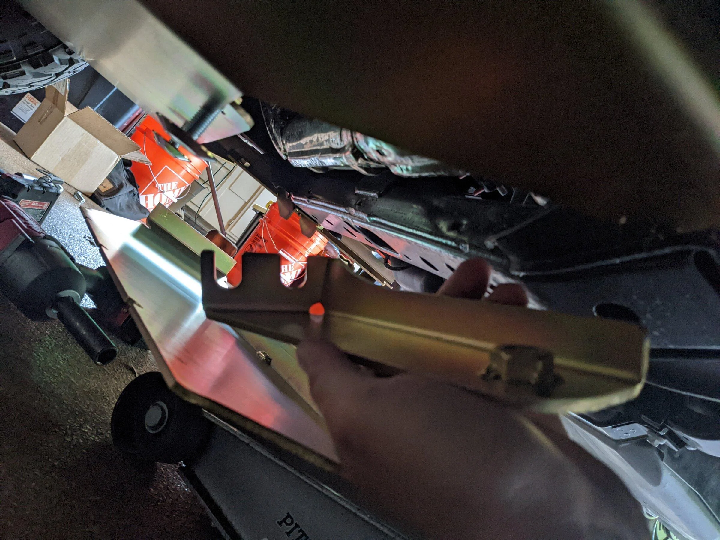 Ford Bronco Snacktime's Metalcloak Undercloak armor skidplates - install/dents/wear and tear PXL_20220603_233137890.MP