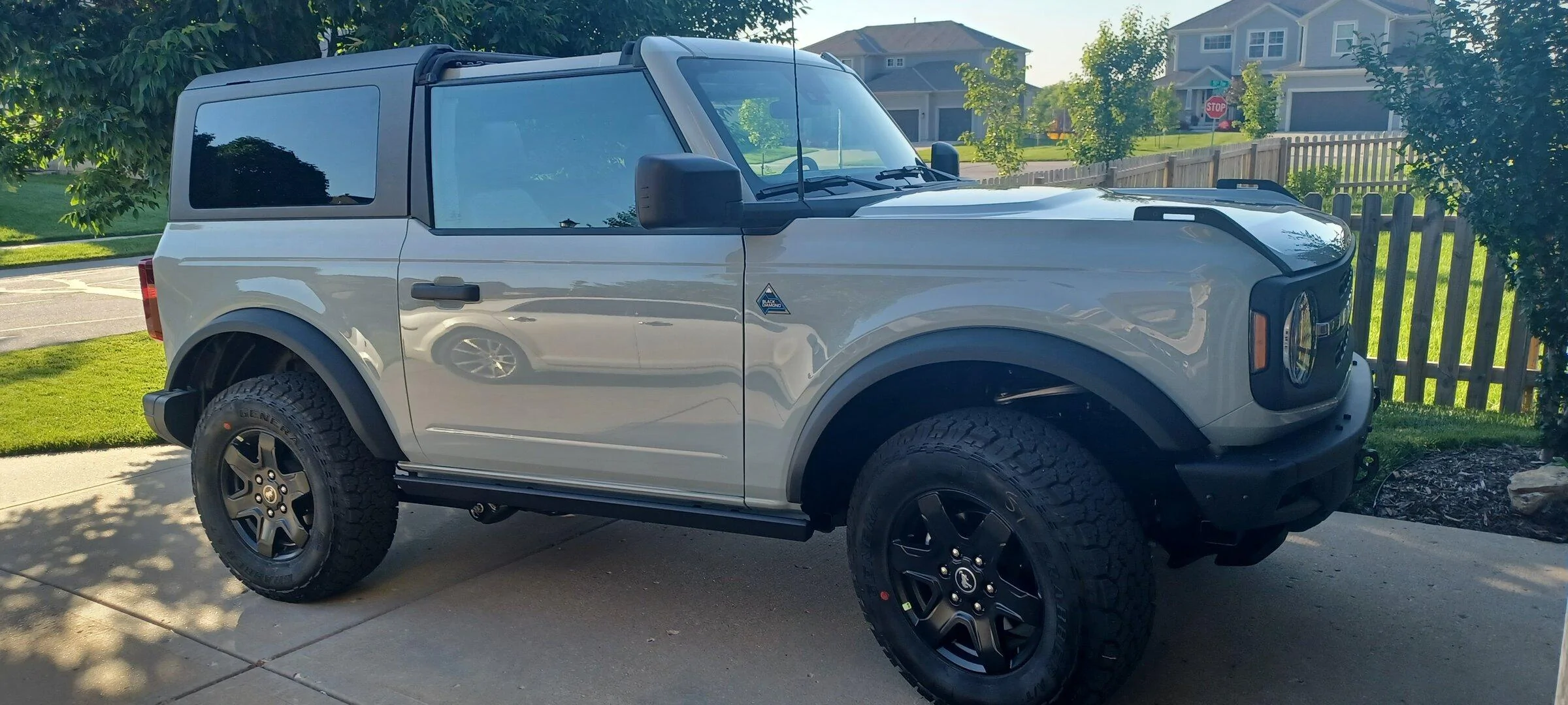 Ford Bronco 2 Door Black Diamond with Optional Wheels 20220603_185544