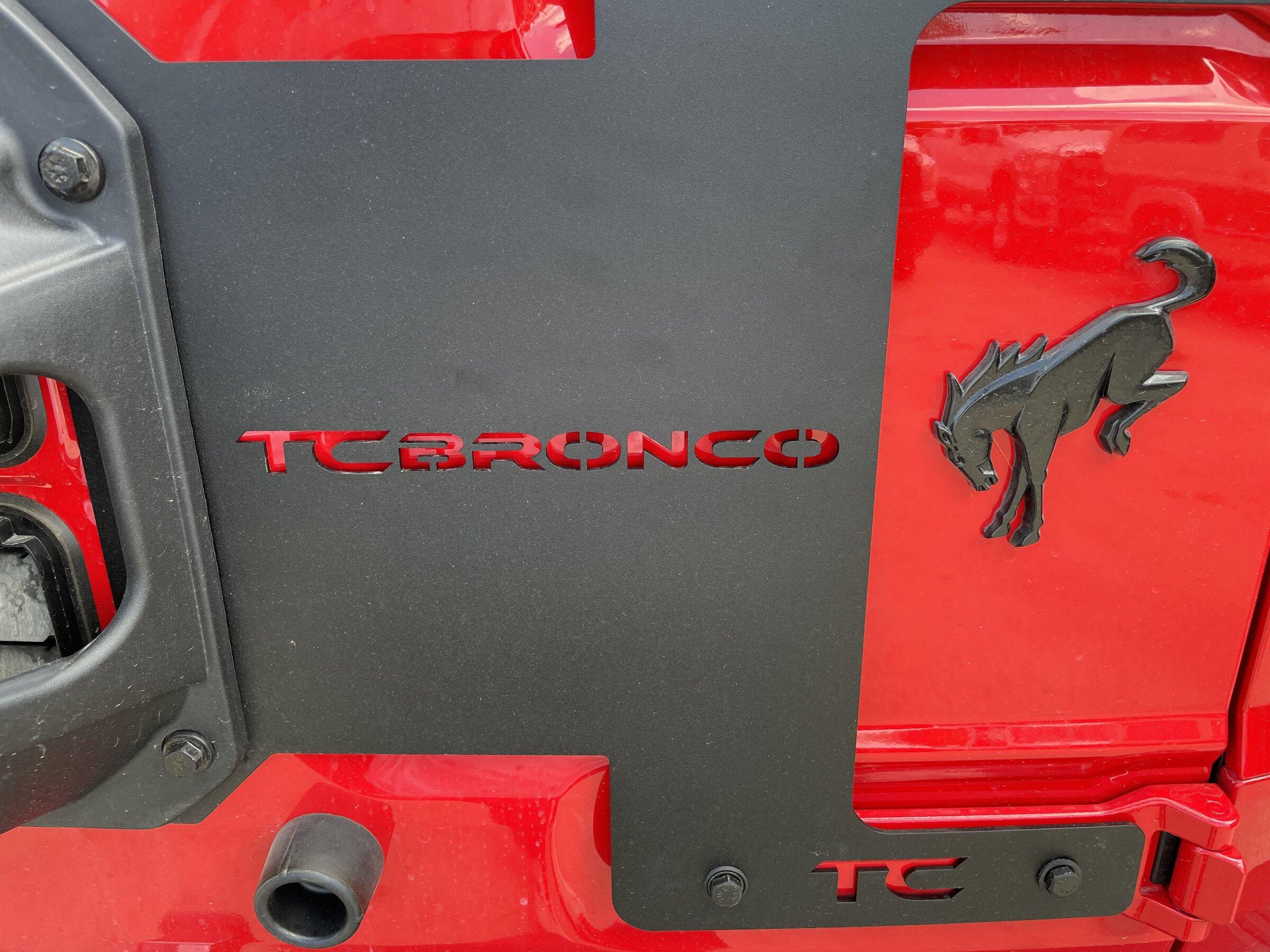 Ford Bronco LSM7581 Race Red Bronco Build 708DC167-538C-4B0B-A28C-5B88D3823923