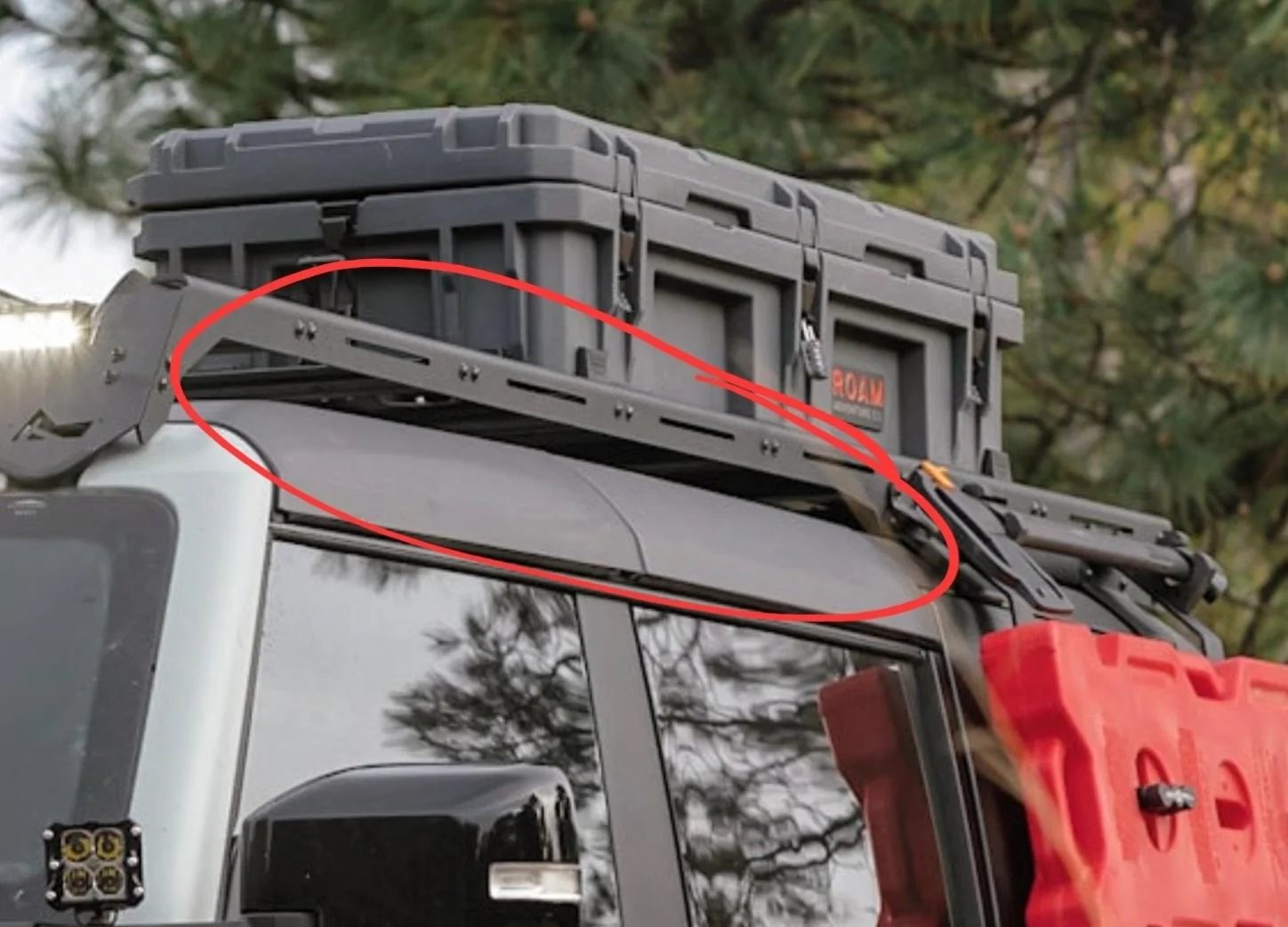 Ford Bronco TrailRax Modular Roof Rack Development & Details Screenshot_20220604-090020_Edg