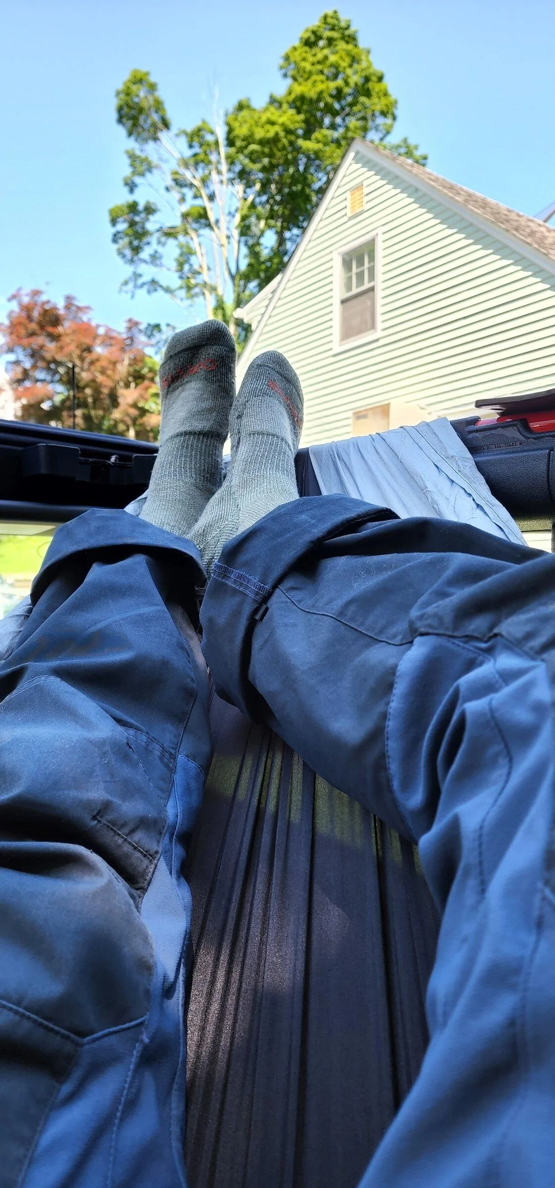 Ford Bronco Hammock Camping in the Bronco 20220604_103838