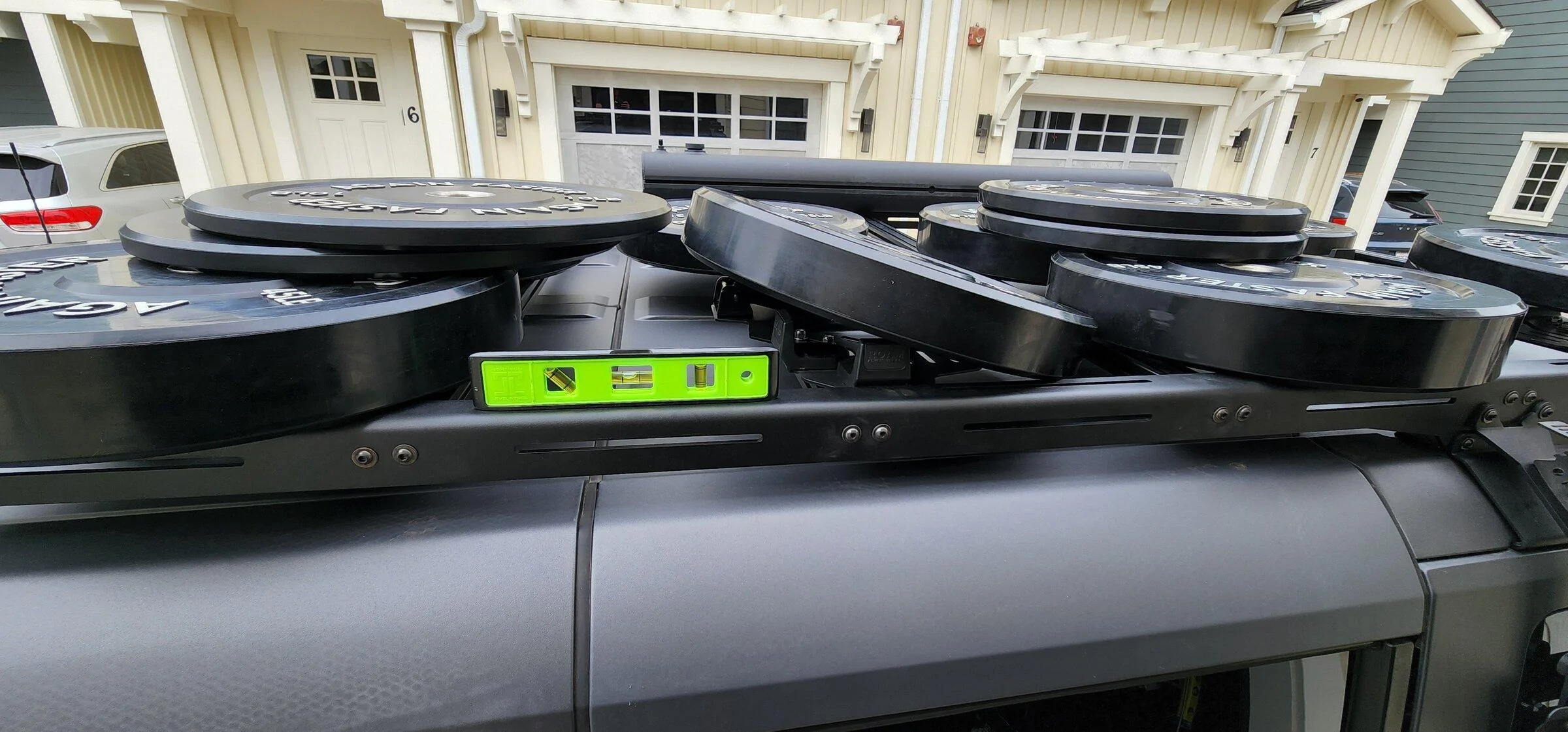Ford Bronco TrailRax Modular Roof Rack Development & Details 350lb-test-slight-flex