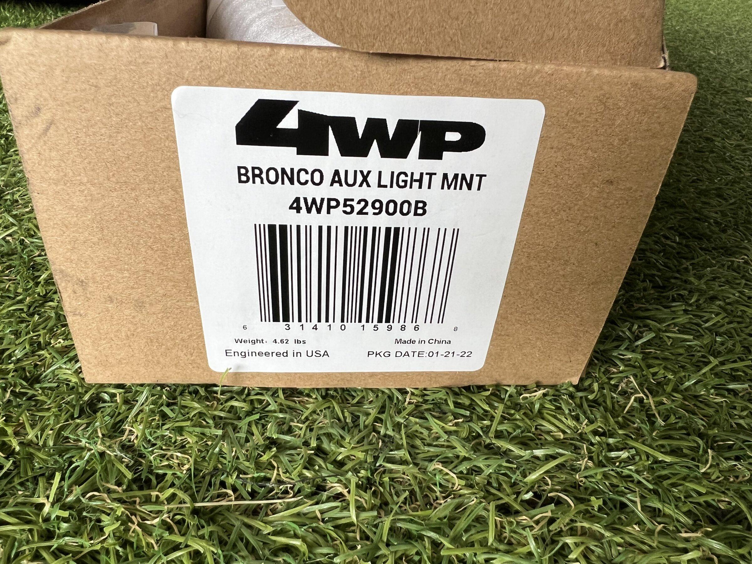 Ford Bronco 4WP billet A-Pillar light mount 1BFB72BA-F6FF-411C-B8EC-EDF74A42B1BD