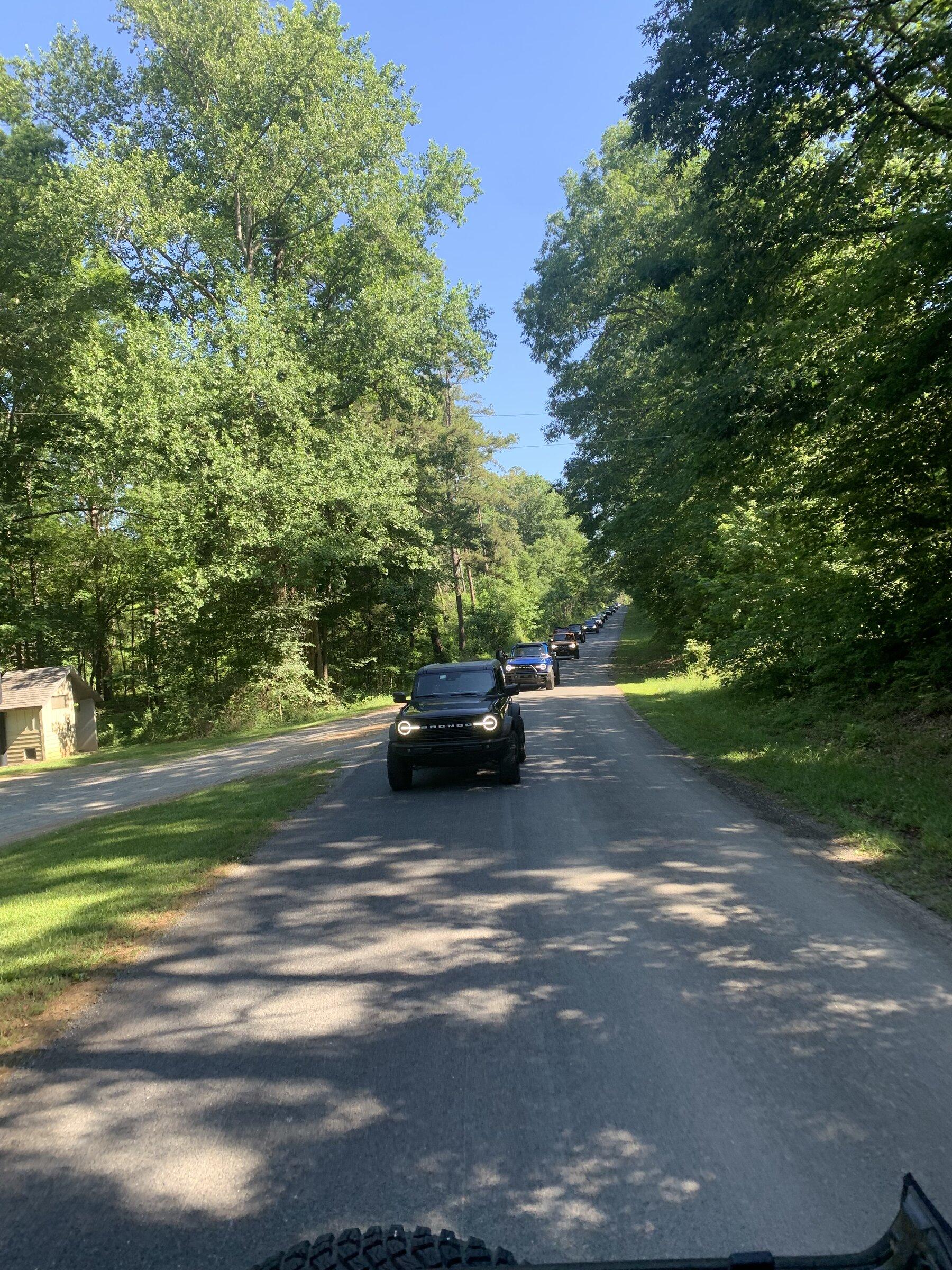 Ford Bronco Biggest Bronco day at Uwharrie National Forest yet 86FD11EA-0215-4A23-BA4C-0EAE9F46AF2C