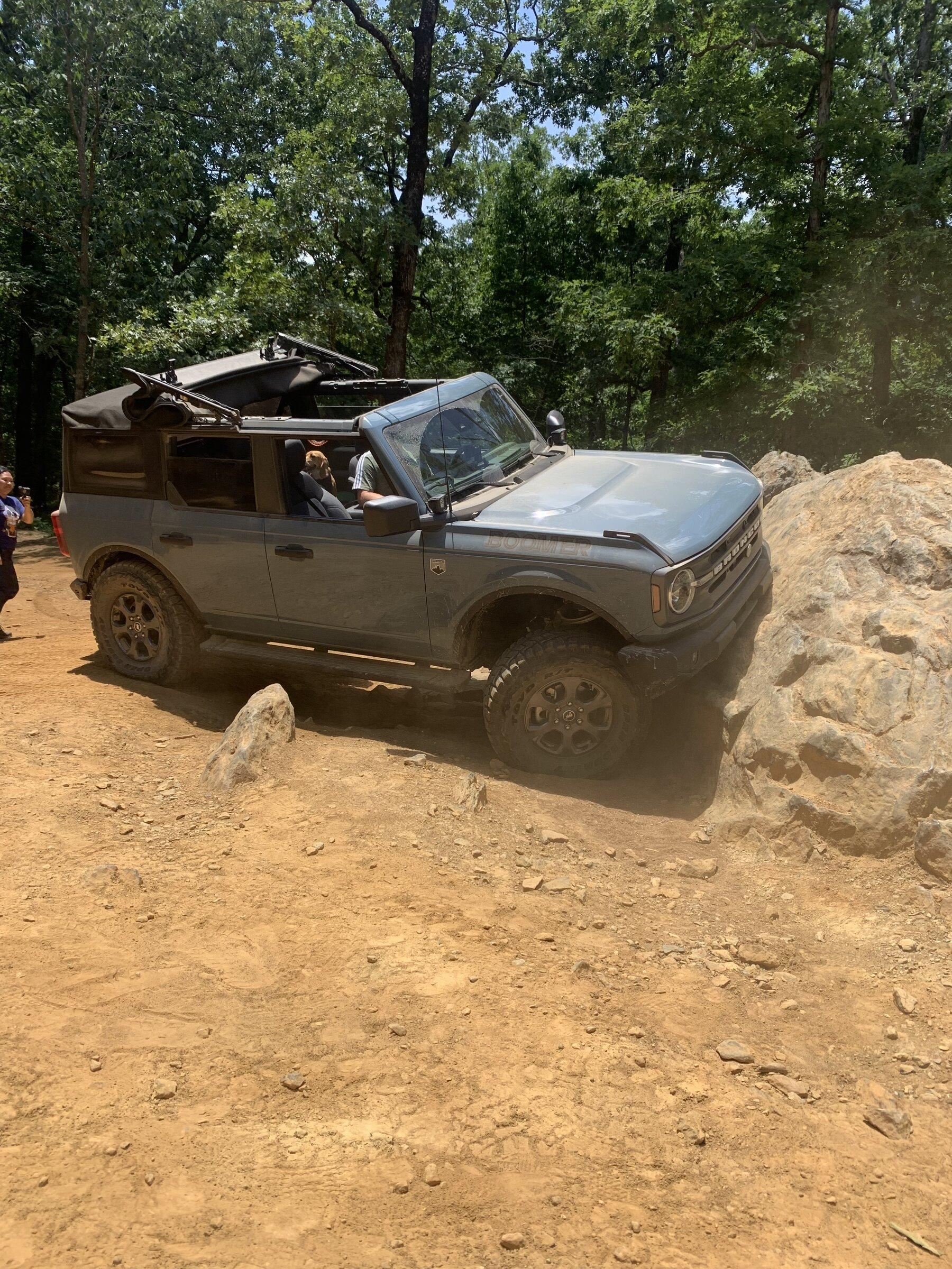 Ford Bronco Biggest Bronco day at Uwharrie National Forest yet DC161F63-2F47-42B1-ABA4-A77B48A5FB1E