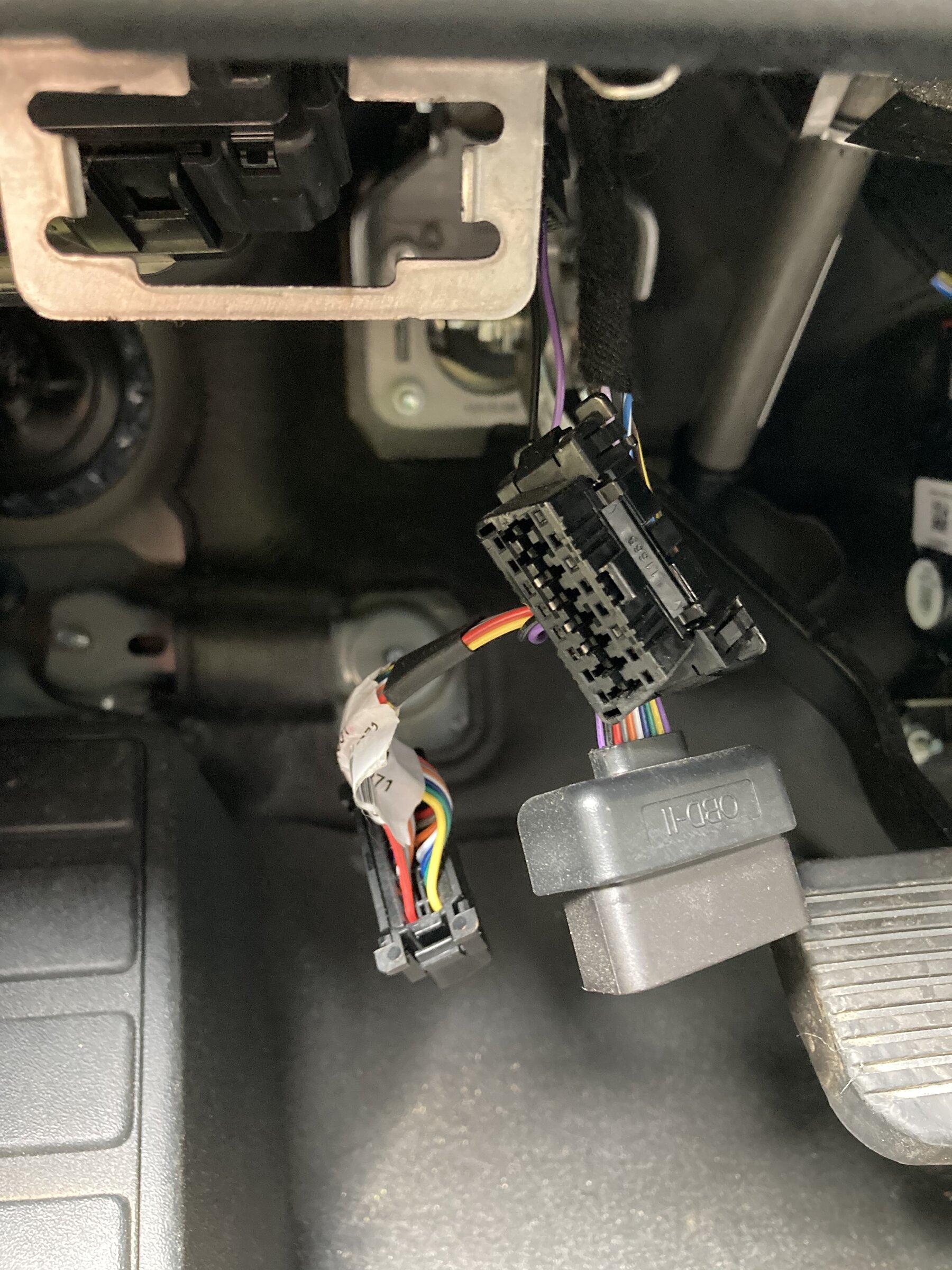 Ford Bronco OBDII Diagnostic Port Location 8F6EA98E-FBF1-4D6C-BB17-7D998C84CDFD