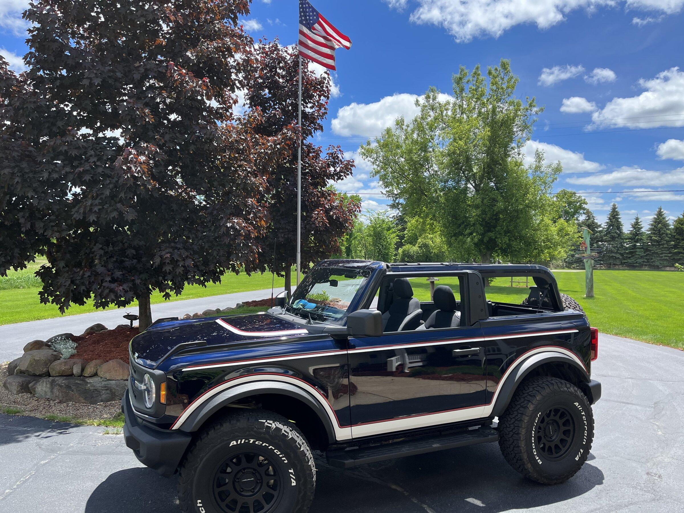 Ford Bronco Wildtrak wrapped with decal designs! CAD4FEFA-0866-4388-AE5A-C7C146A0B964