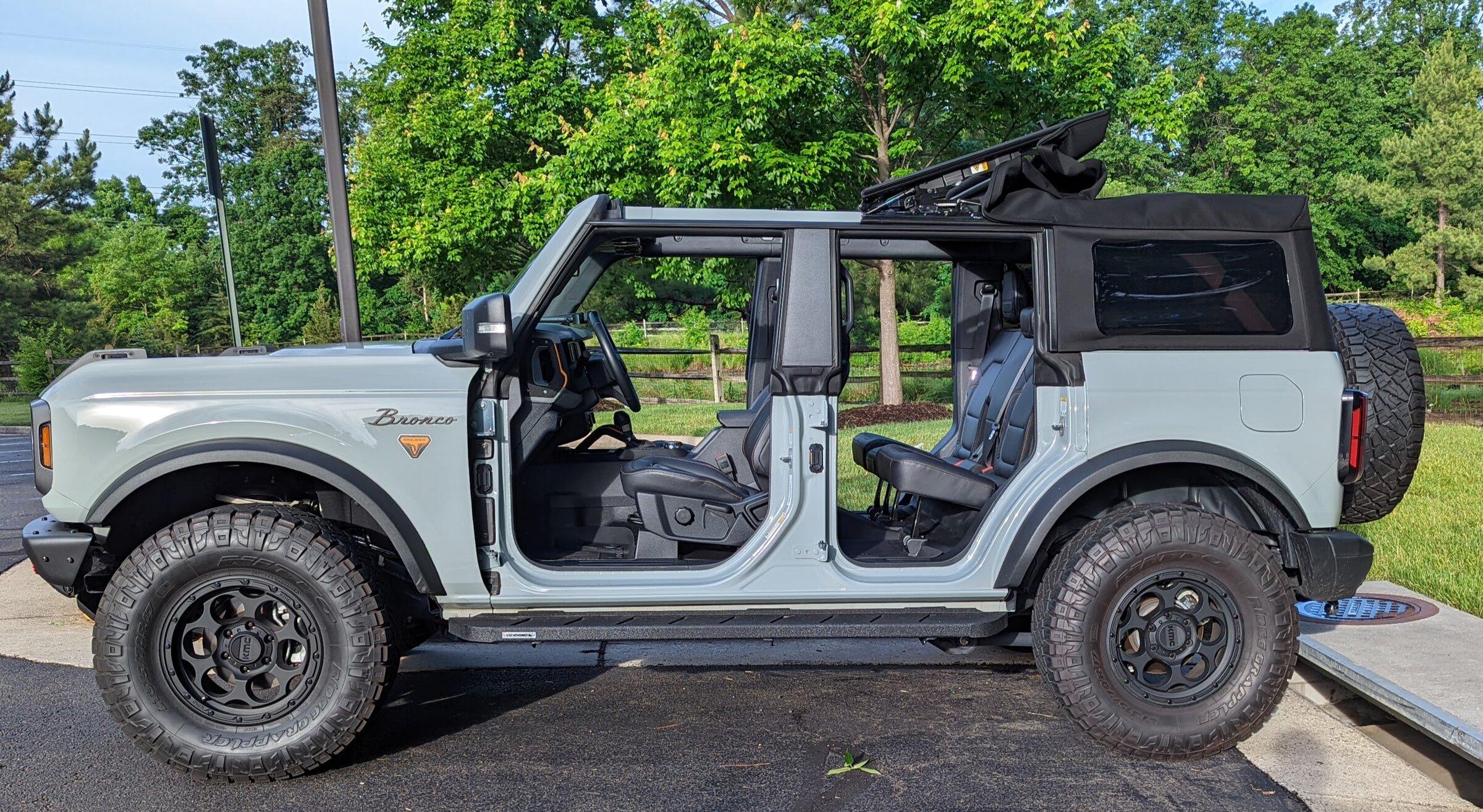 Ford Bronco Door Ajar when doors off? PXL_20220603_113133196
