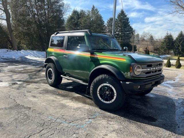 Ford Bronco Anyone Apply Retro Stripes on Eruption Green? Kyrbi 3-bar sport 02