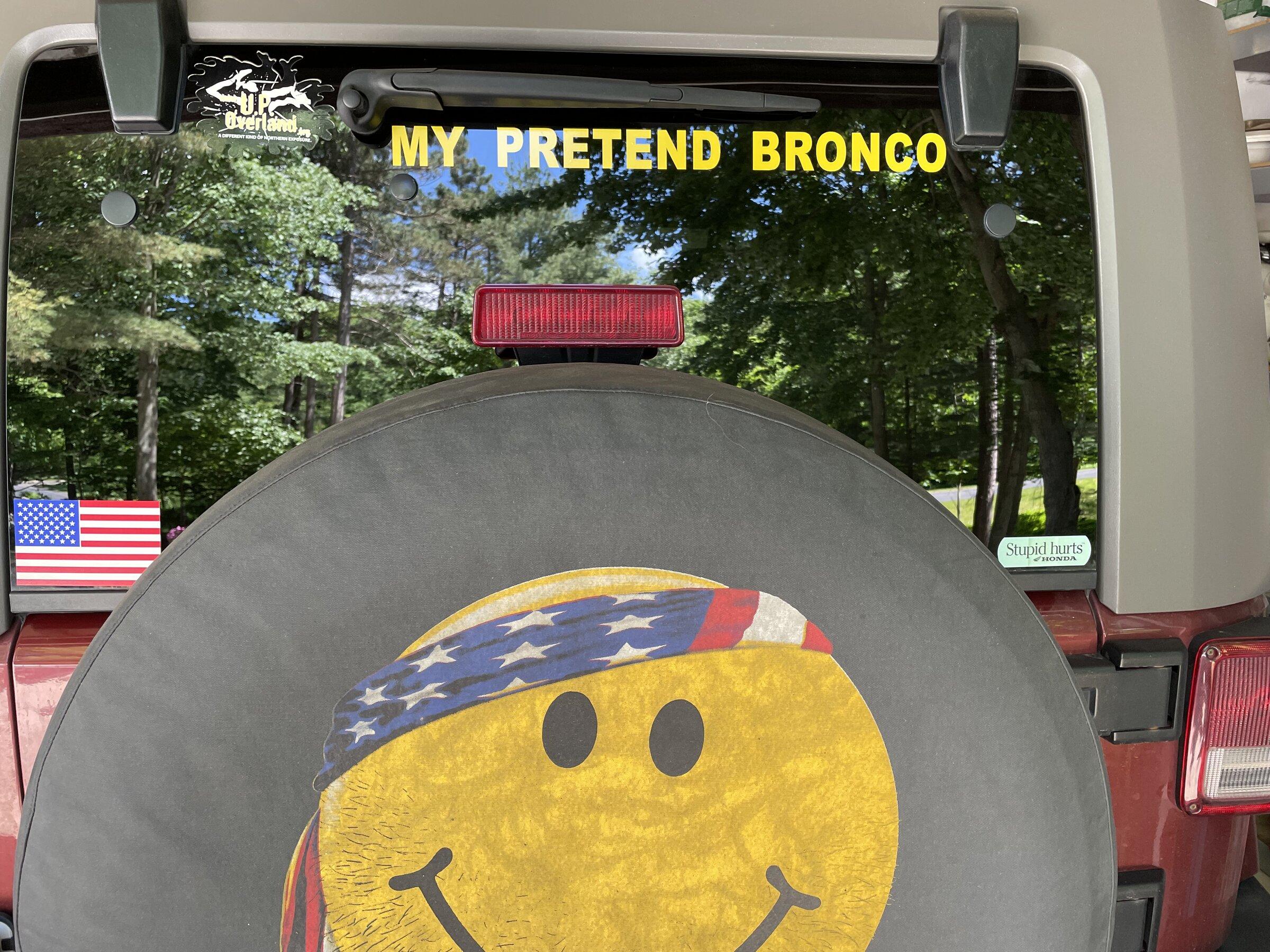 Ford Bronco Might Help My Pretend Bronco
