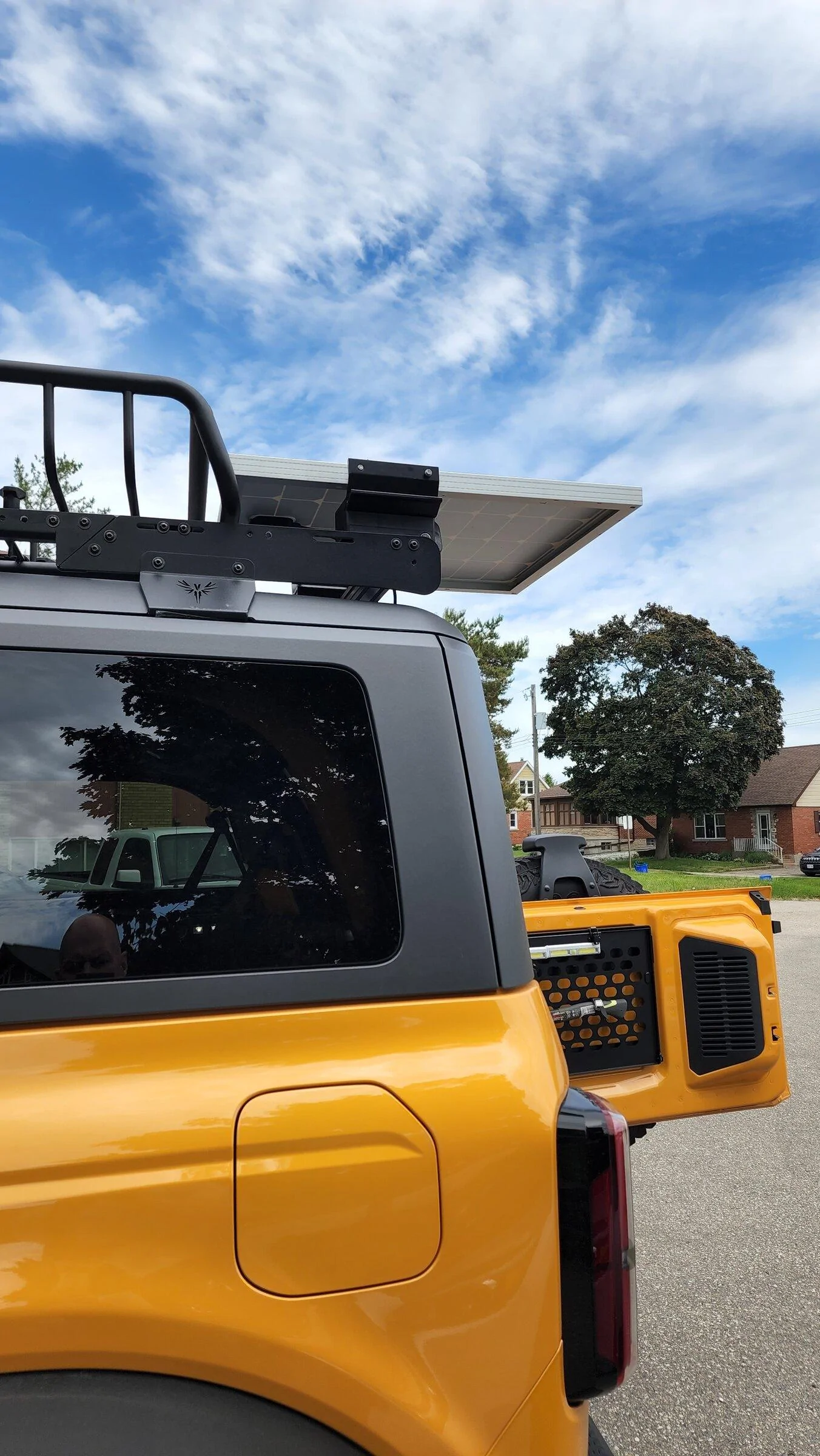 Ford Bronco Roof mount for solar panels 20220602_113924