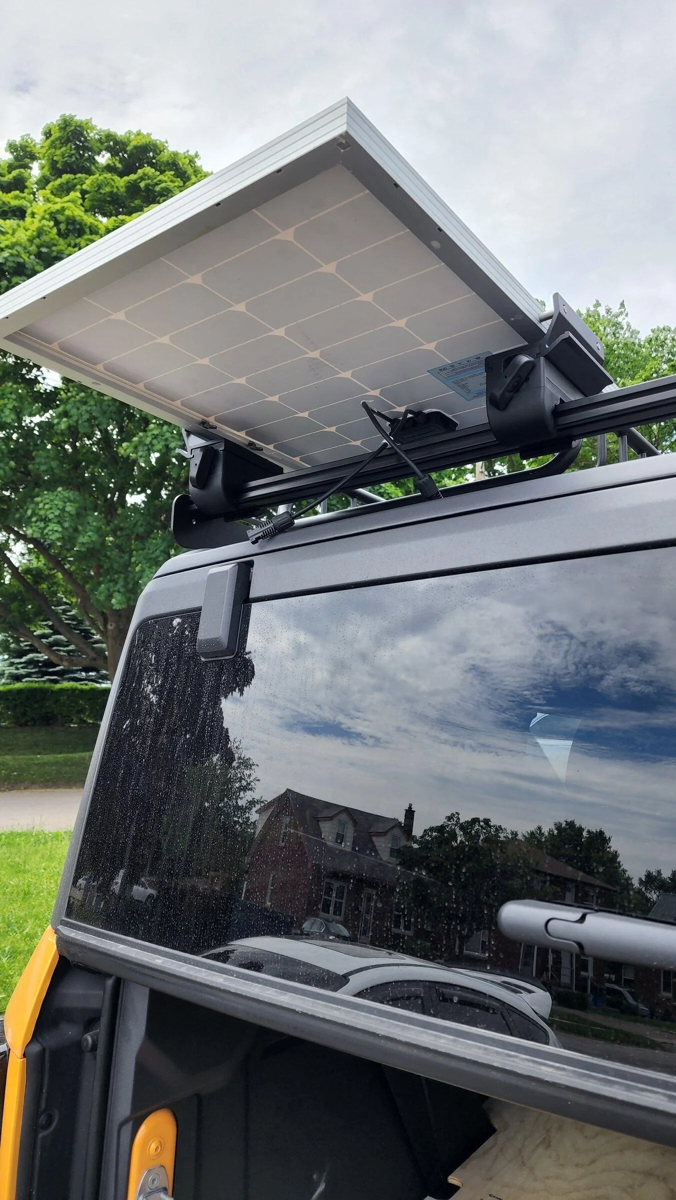 Ford Bronco Roof mount for solar panels 20220602_113915