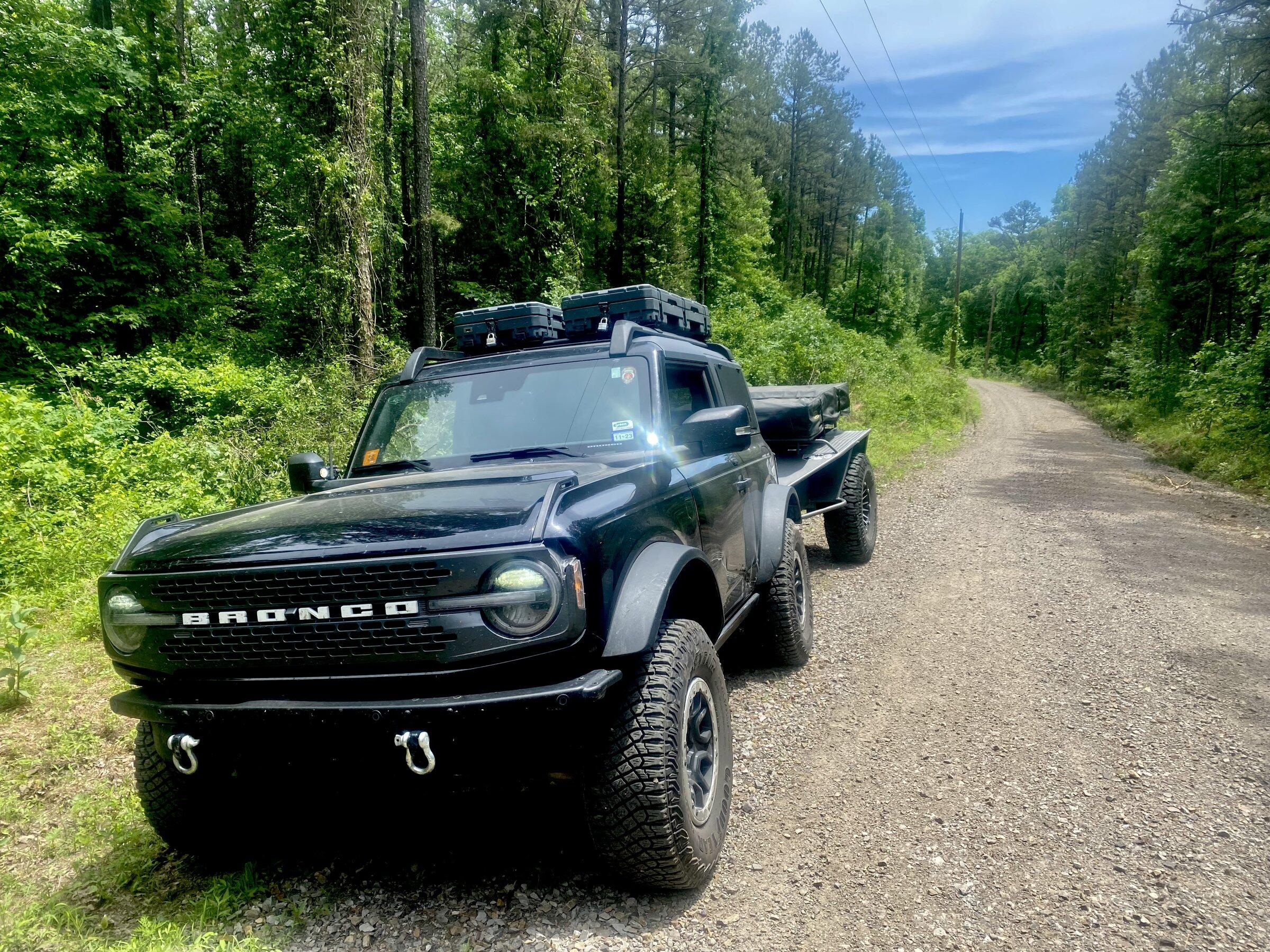 Ford Bronco 7x Offroad Torc SS (Rocklander Trailer) on 40's -- for overlanding and rock crawling 93716647-984A-4FCA-9F3E-0E2CE6A810F6
