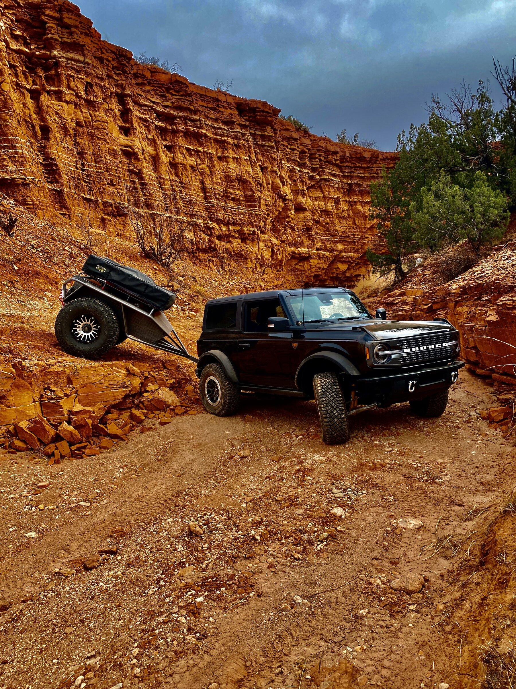 Ford Bronco 7x Offroad Torc SS (Rocklander Trailer) on 40's -- for overlanding and rock crawling 060D02FD-A63C-41D7-BA63-518962F2D32B