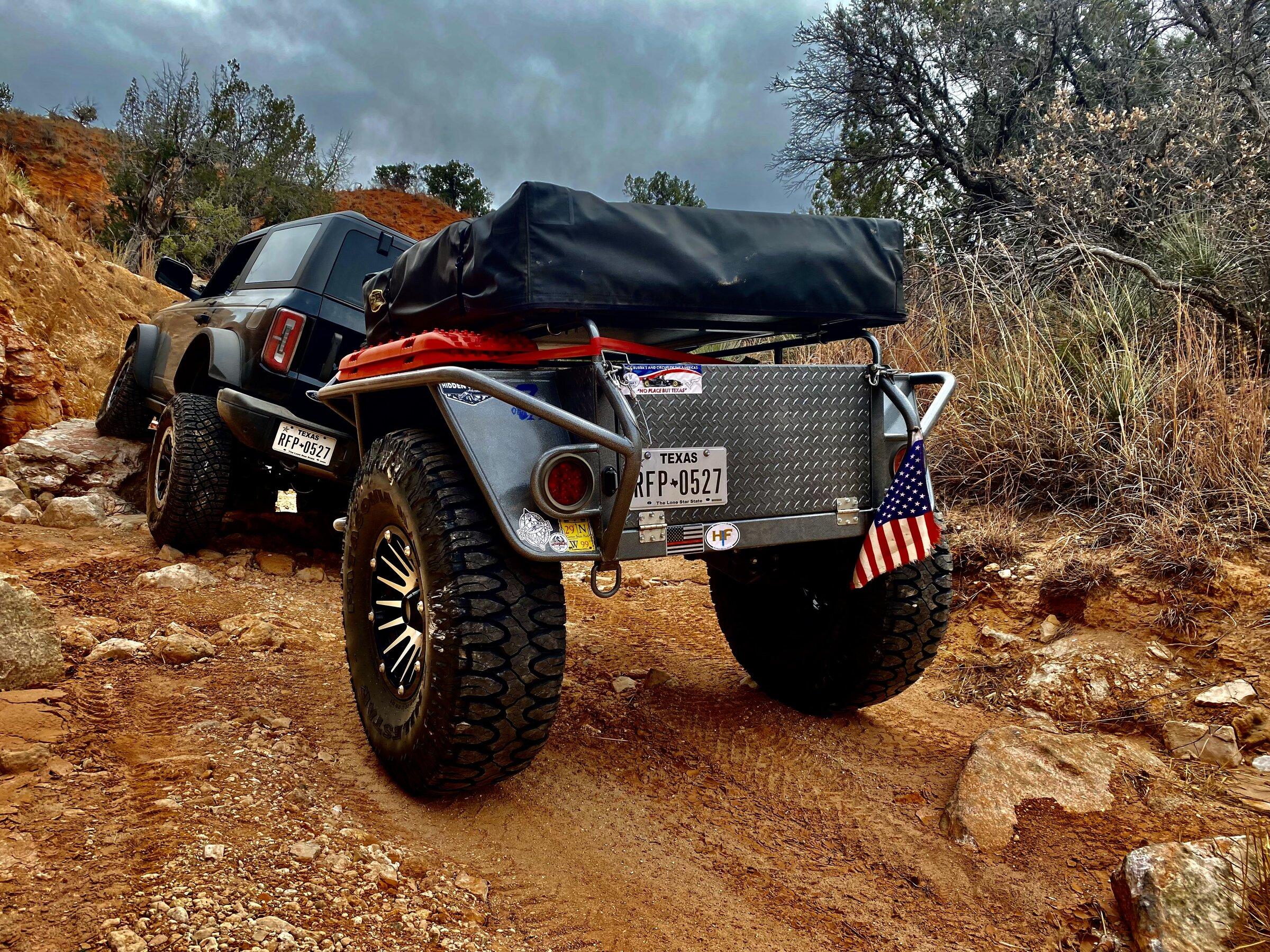 Ford Bronco 7x Offroad Torc SS (Rocklander Trailer) on 40's -- for overlanding and rock crawling 2FE493A7-4E59-4B36-9E55-109CC43CEA38