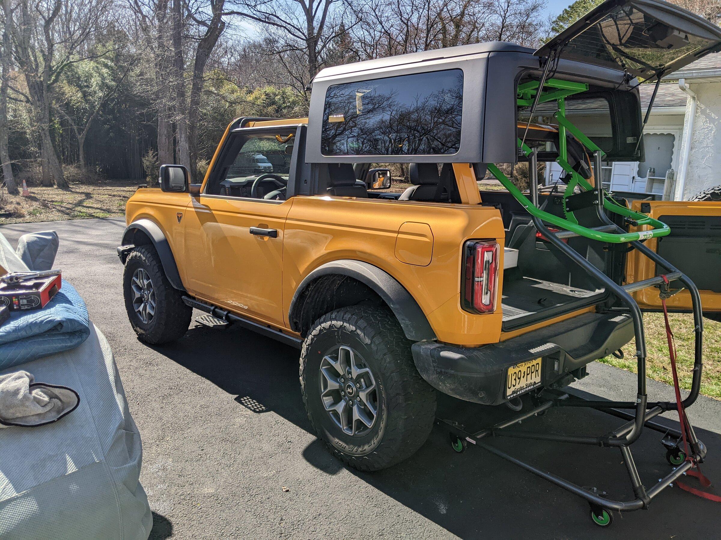 Ford Bronco Any experience with TopLift Pros PXL_20220318_193008428