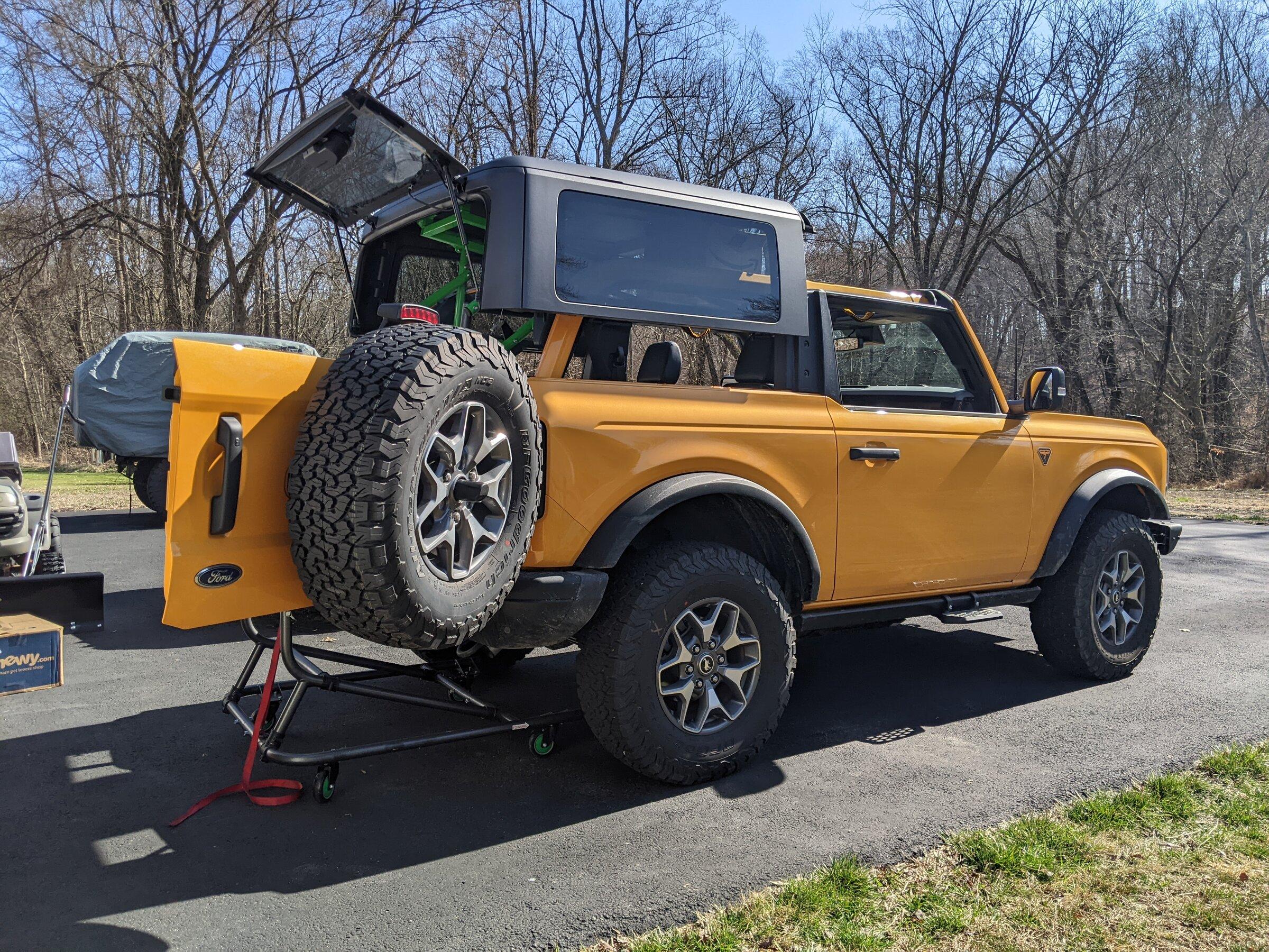 Ford Bronco Any experience with TopLift Pros PXL_20220318_193034190