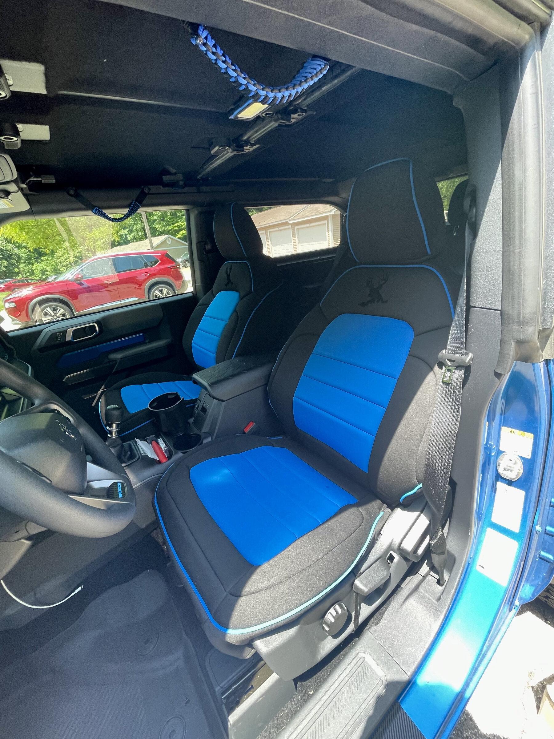 Ford Bronco FINALLY ARRIVED -- Wet Okole 2DR Seat Covers 10/10⭑ BrWO_1