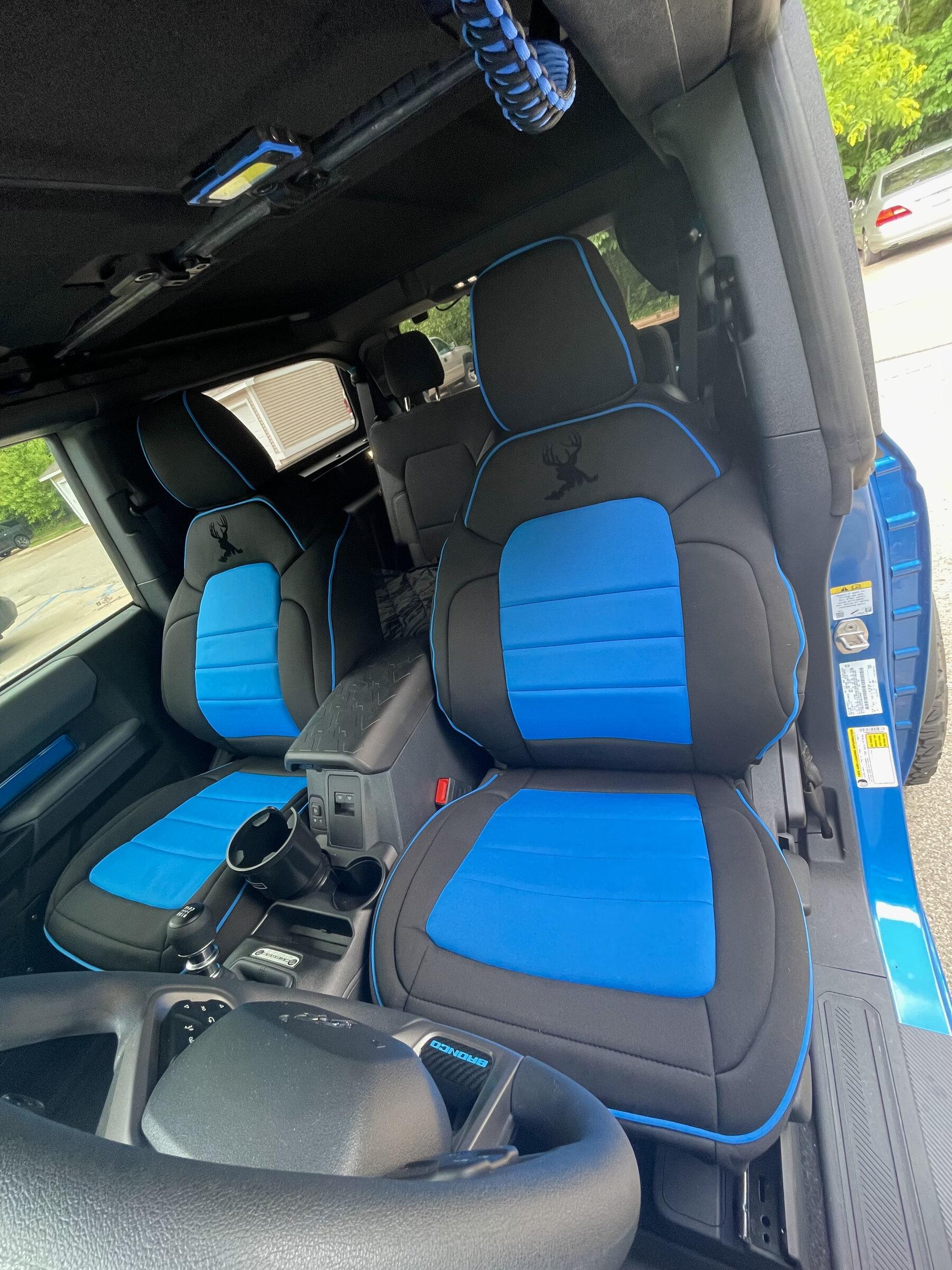 Ford Bronco FINALLY ARRIVED -- Wet Okole 2DR Seat Covers 10/10⭑ BrWO_2