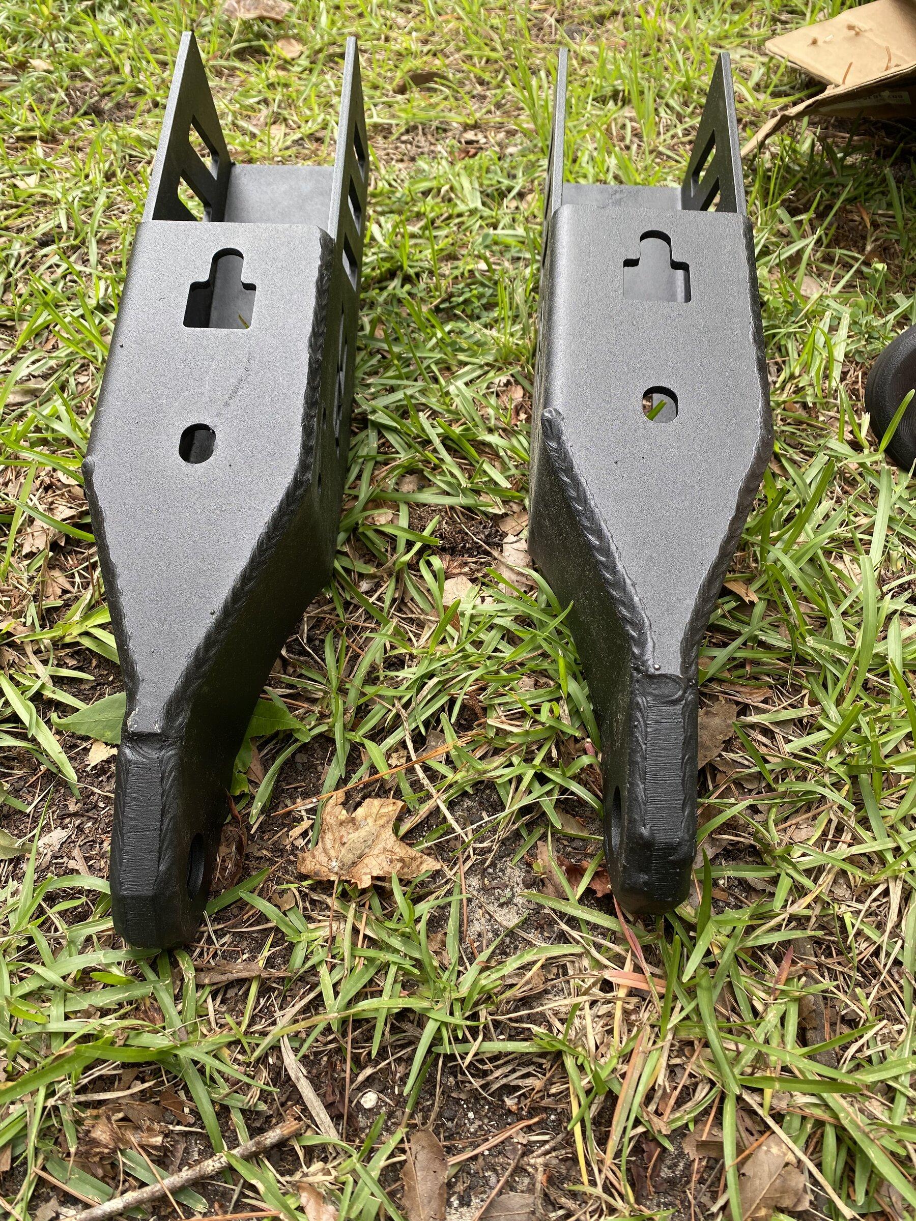 Ford Bronco Rough Country Tow Hook Brackets installed 27A76B48-361E-46E2-ACF0-5F0F30D593D9