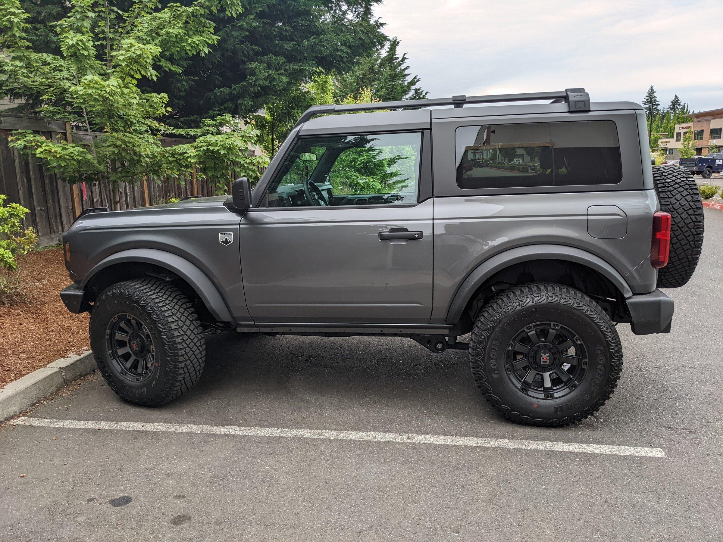 Ford Bronco Show us your installed wheel / tire upgrades here! (Pics) PXL_20220609_170158465