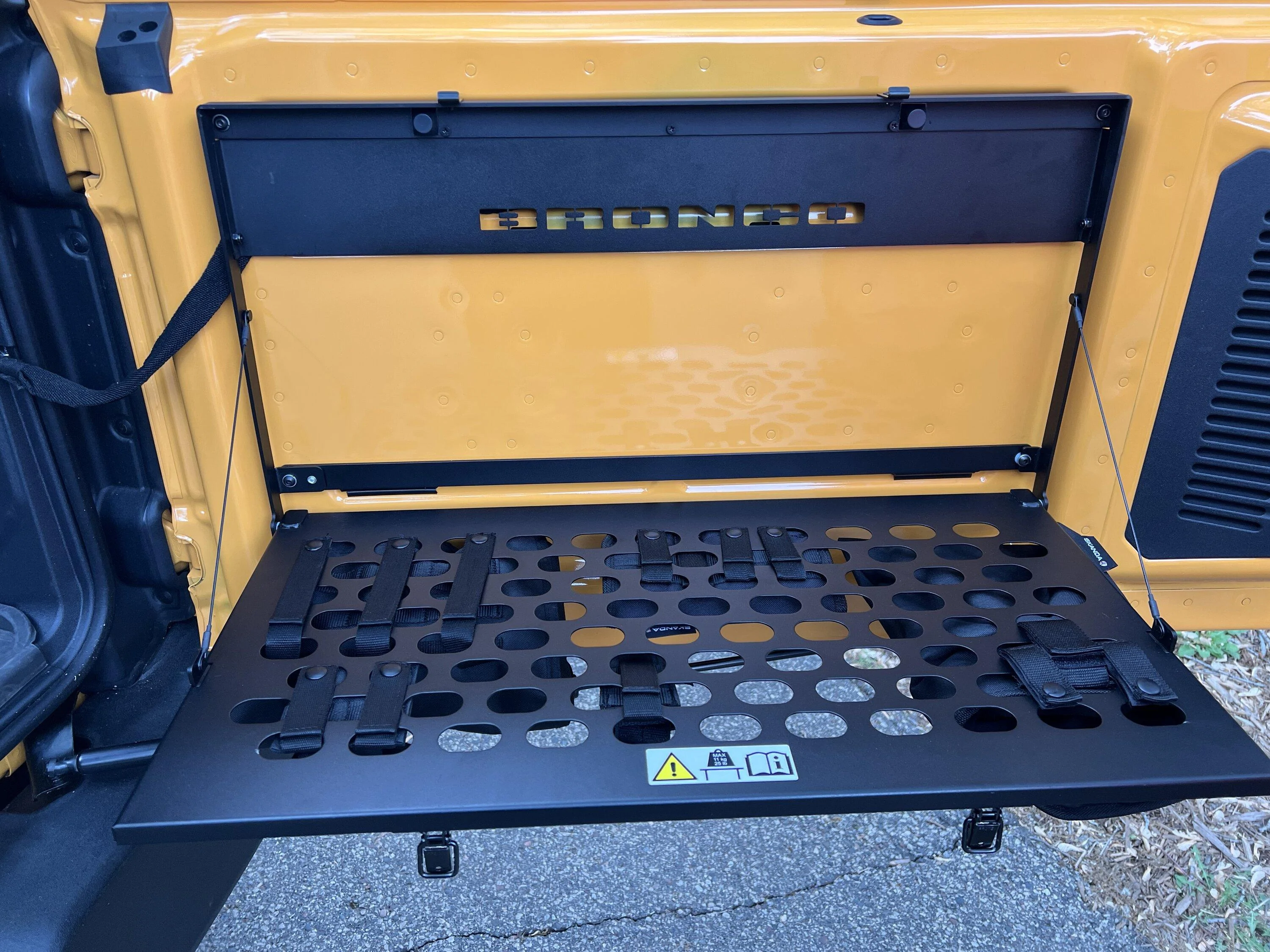 Ford Bronco Installed the Tailgate Table today F25AAF9C-75C4-47D9-87A4-2FB347FF3273