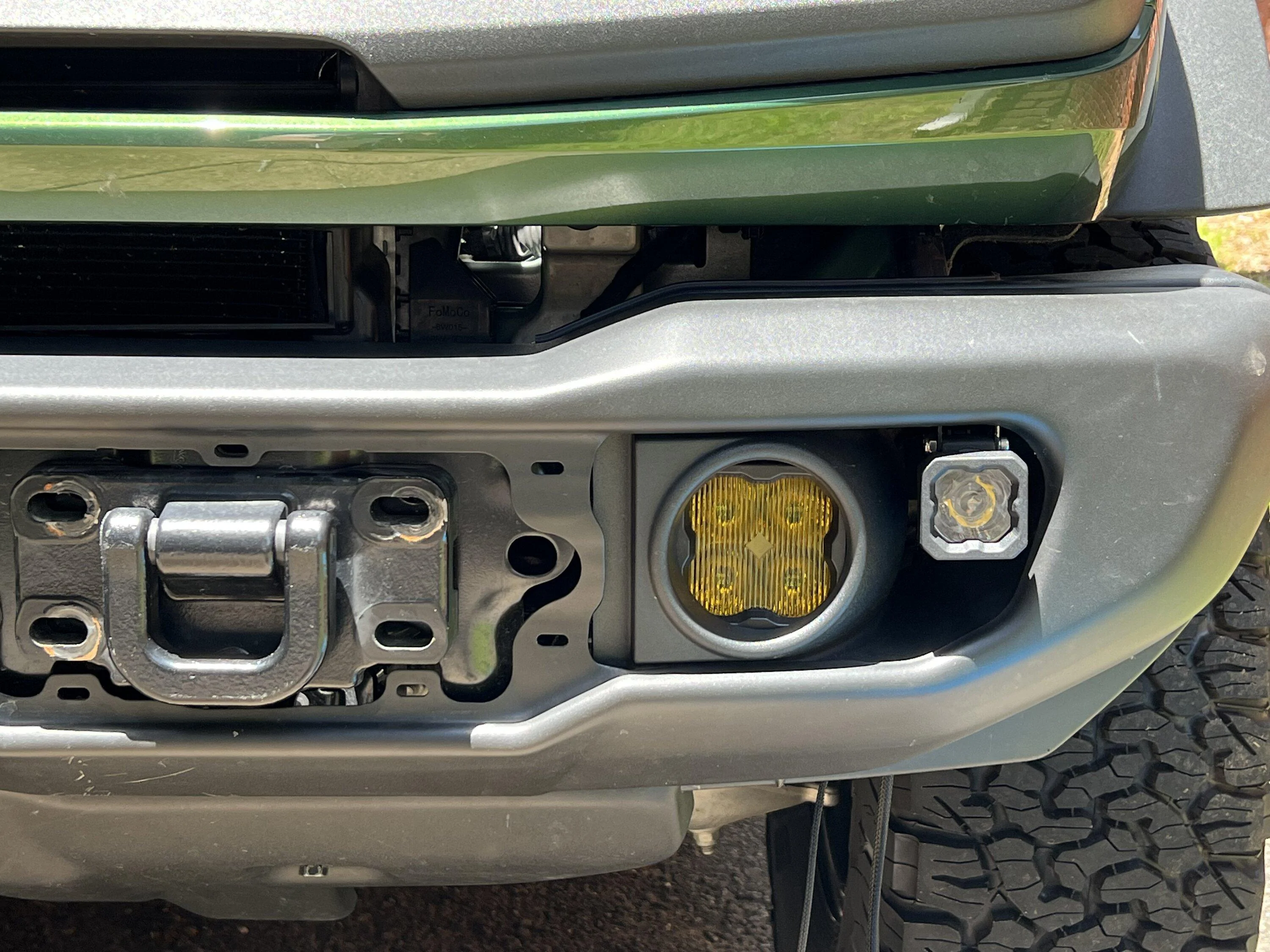 Ford Bronco How to replace fog lights on Capable Bumper? 757613FA-320B-4389-879D-BFAC0902CF4A