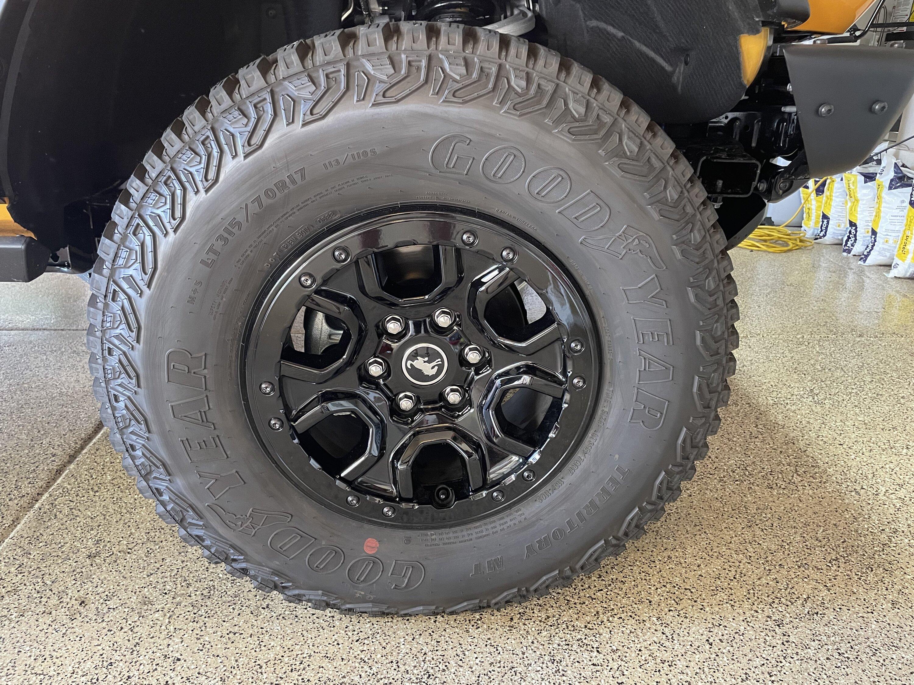 Ford Bronco Sasquatch Wheels/Tires IMG_7237