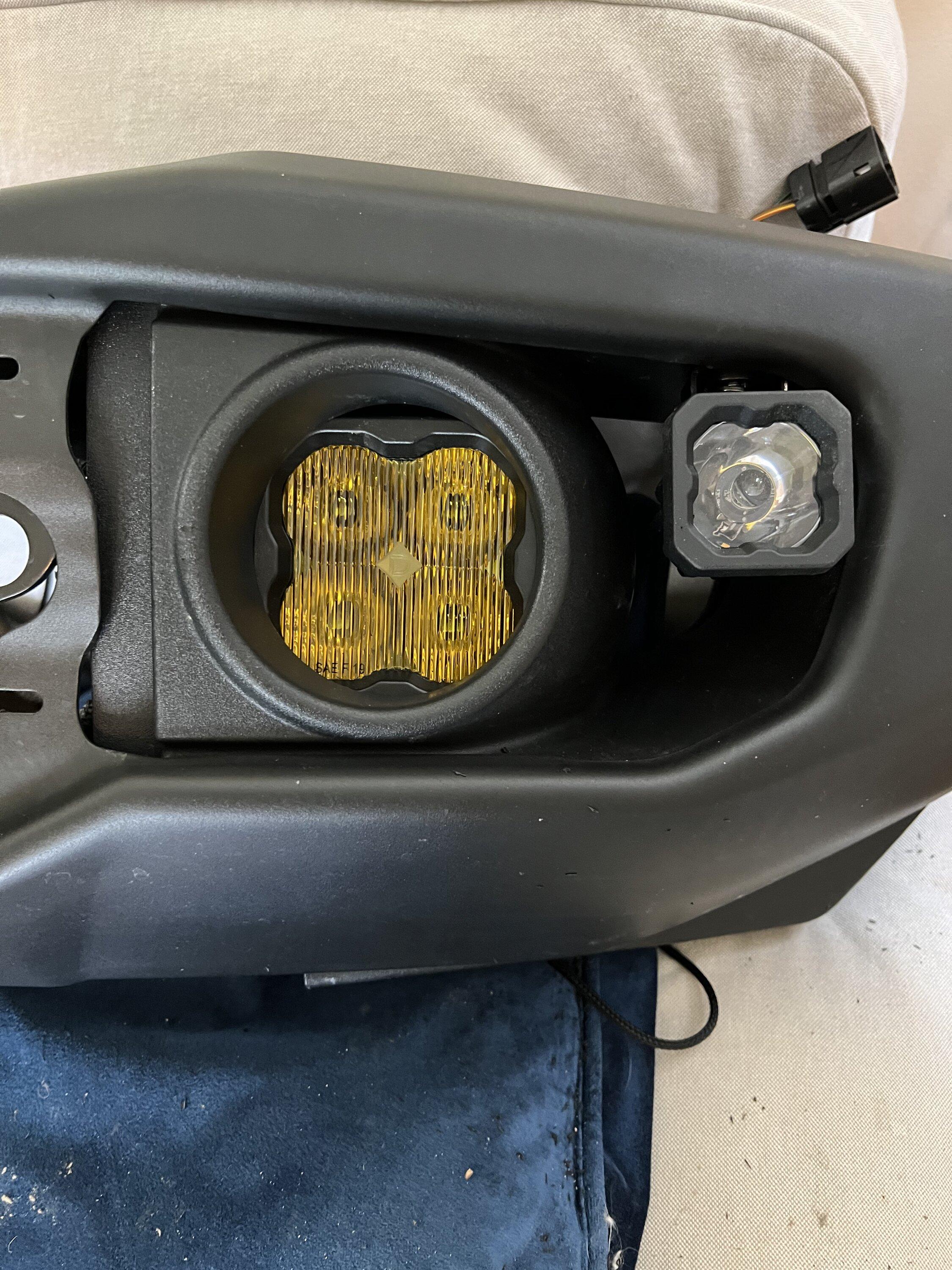Ford Bronco Capable Bumper Upgraded with Diode Dynamic Fogs and Spots FC1FF130-D2B7-4540-947F-4256F82F3489