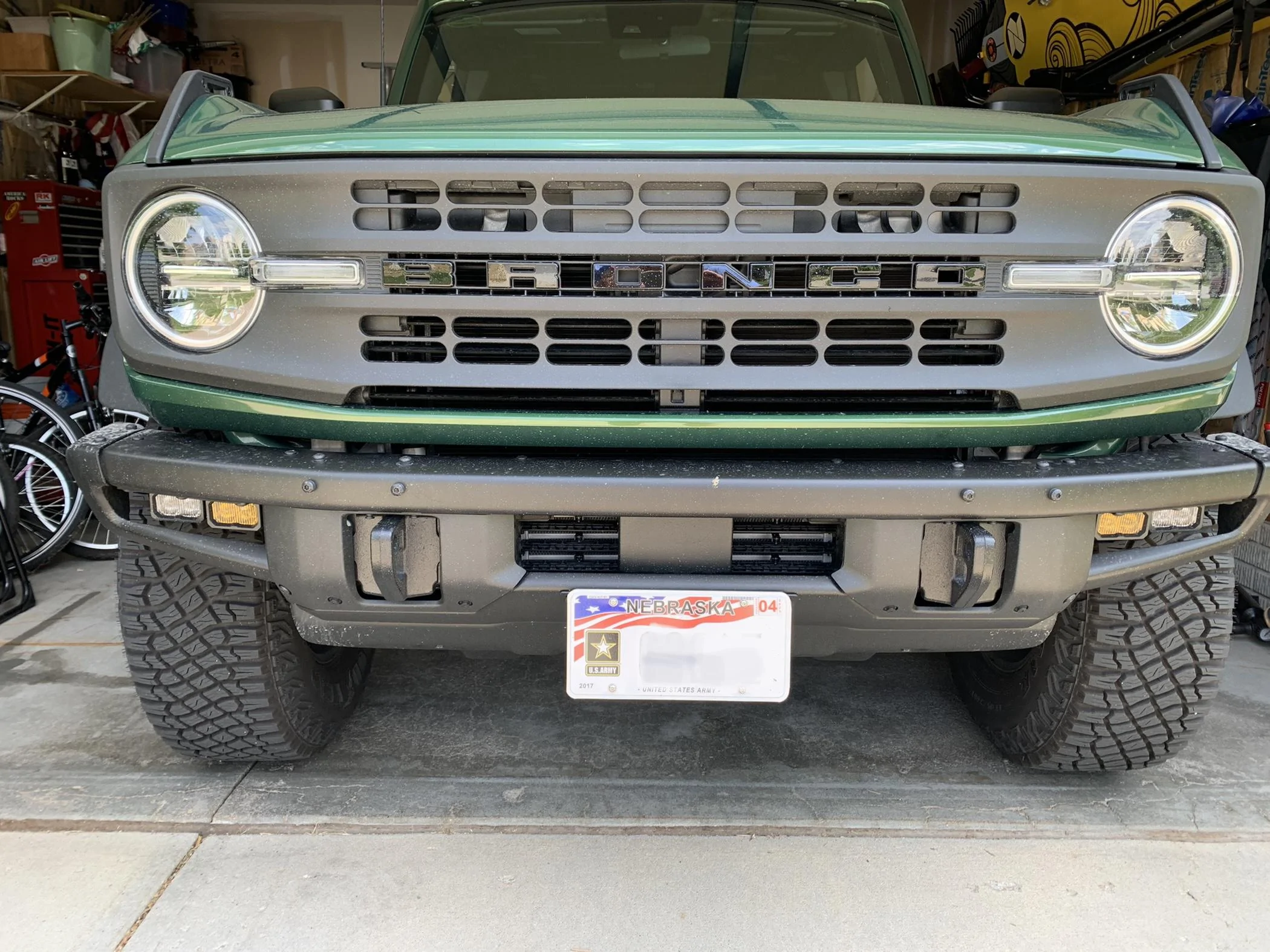 Ford Bronco ERUPTION GREEN Bronco Club 57992210-2DE5-4B6A-8DB8-C01BF6CE70A0