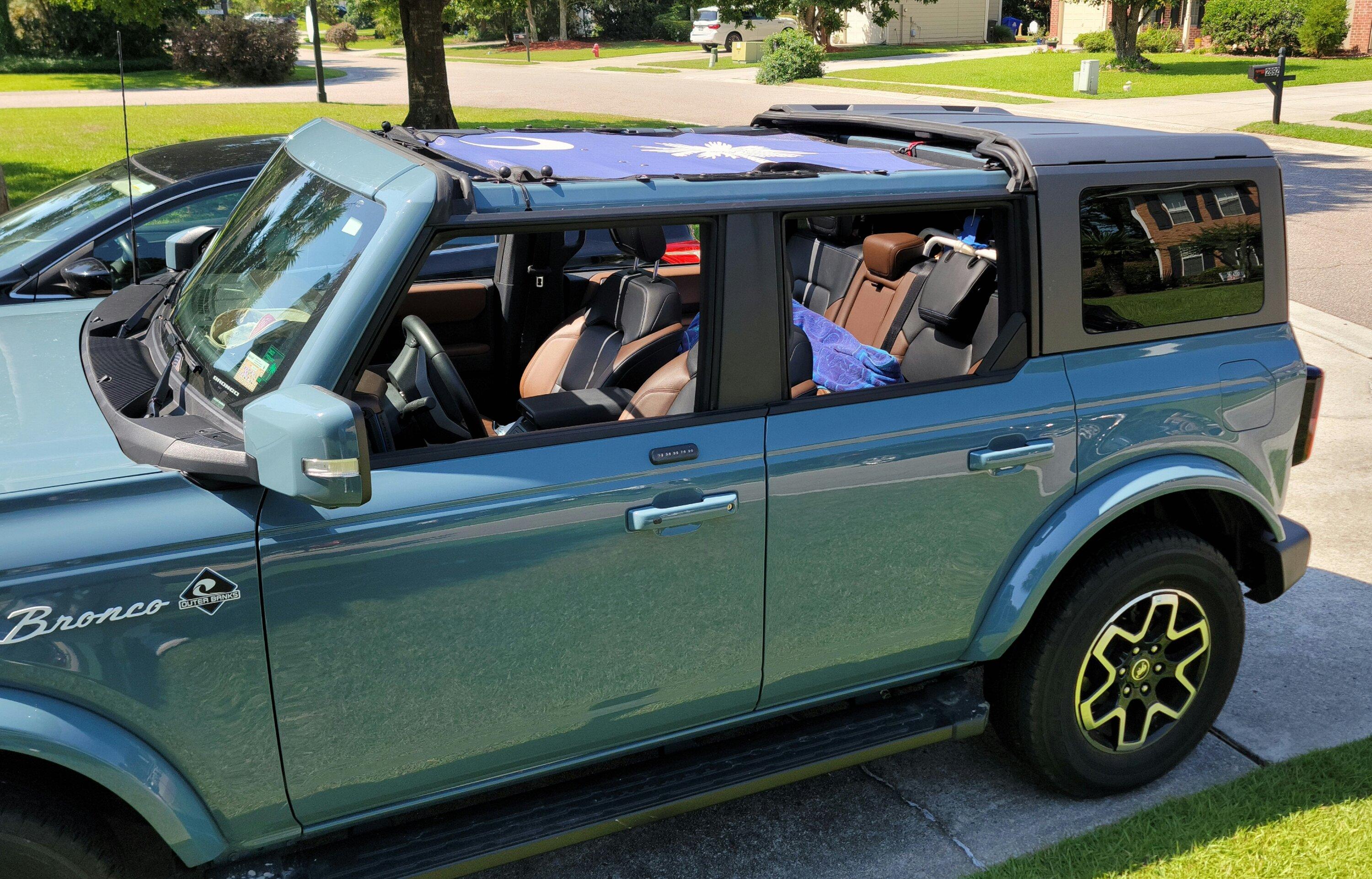 Ford Bronco Gearshade Install With Hardtop 20220610_104609