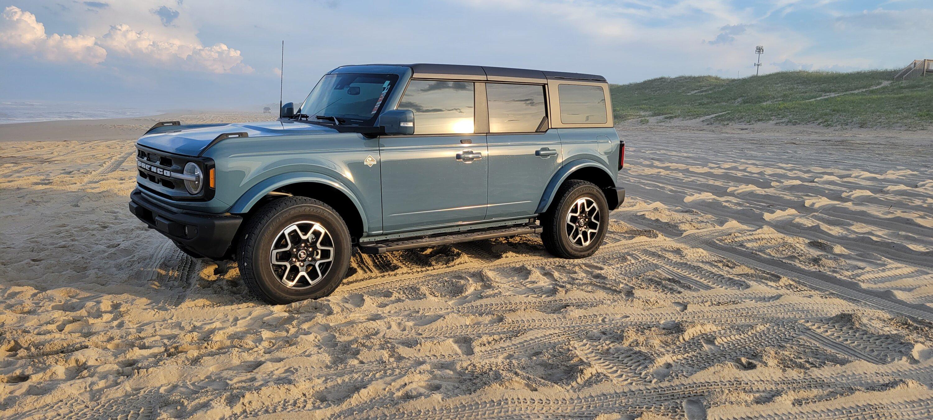 Ford Bronco 1.5k miles Outer Banks, NC 20220609_192751