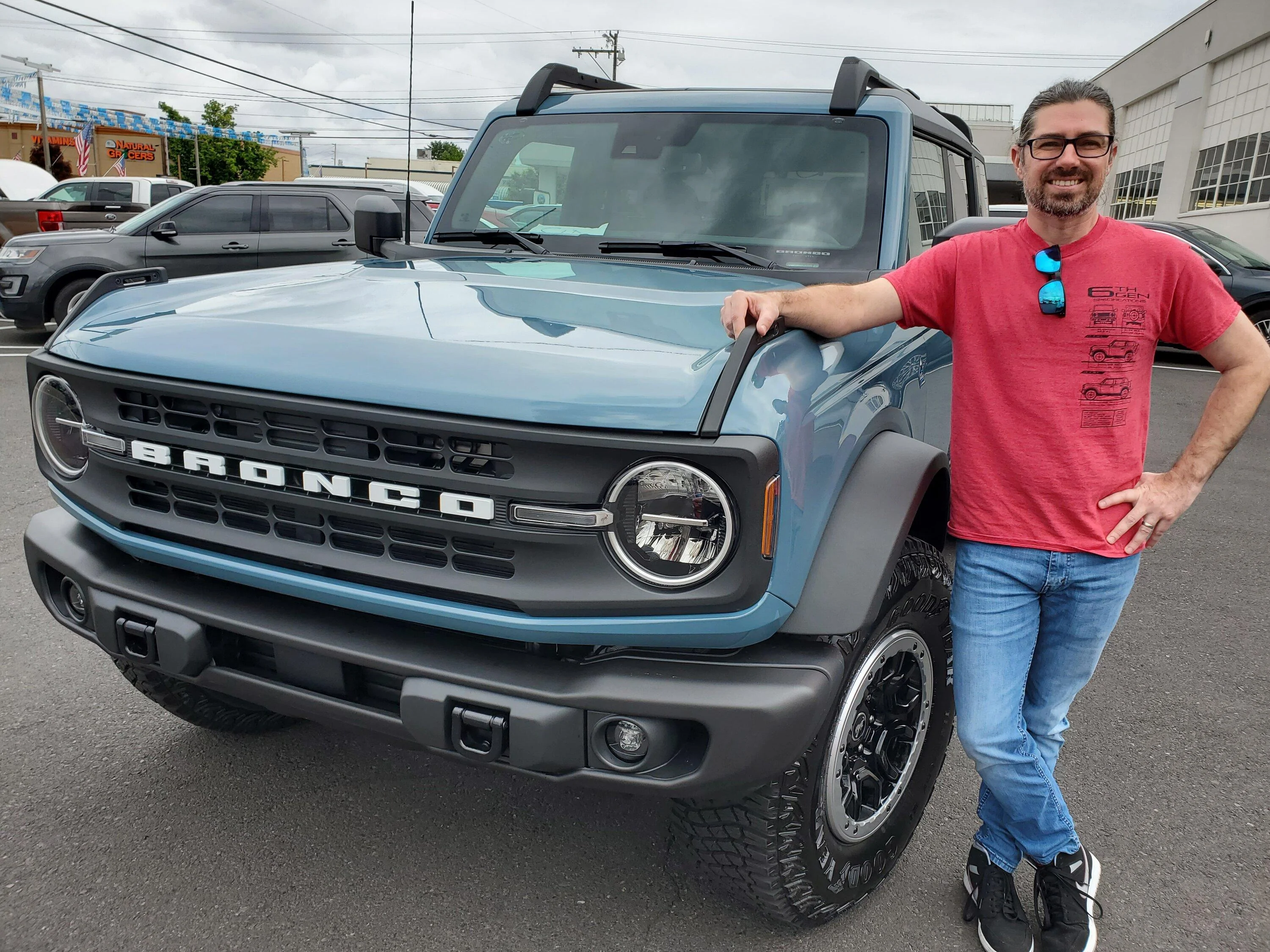 Ford Bronco 5/9 Build Week group. (ManSquatch Week) 20220611_130855