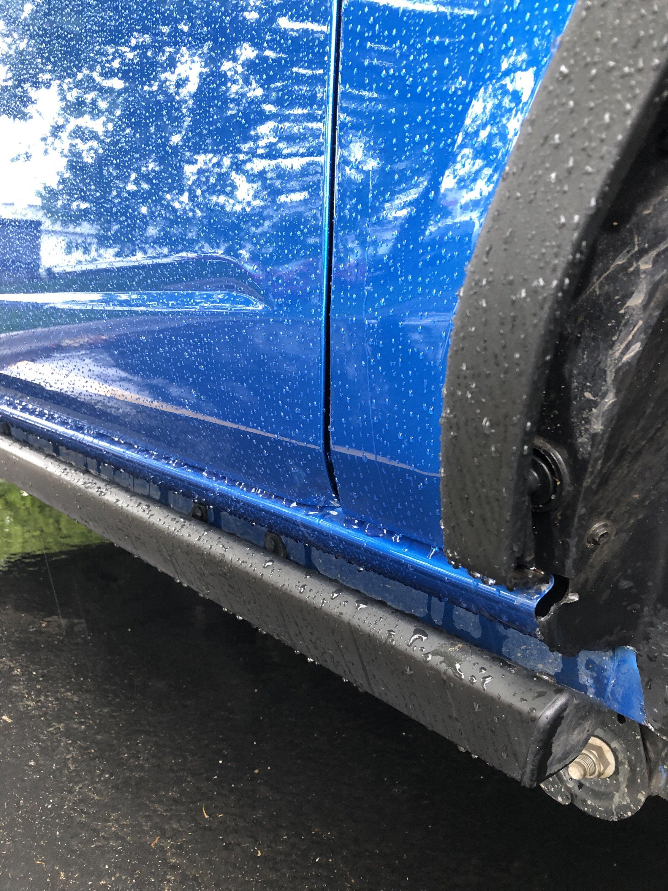 Ford Bronco OMG! Dropped my door reinstalling after removal! Damage photos 7D9107E5-B595-4C16-87F3-507618FAAAAC