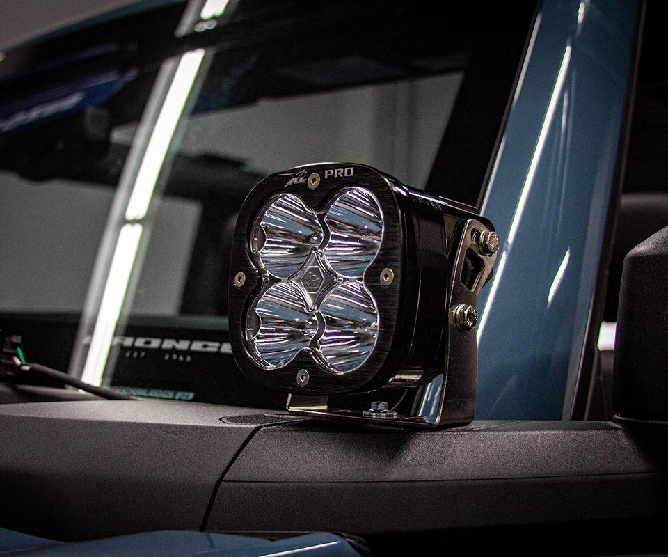 Ford Bronco Baja Designs lights: A-Pillar Squadron Pro kit 83BEBCEF-F2BA-4BAE-8579-52B5A9014183