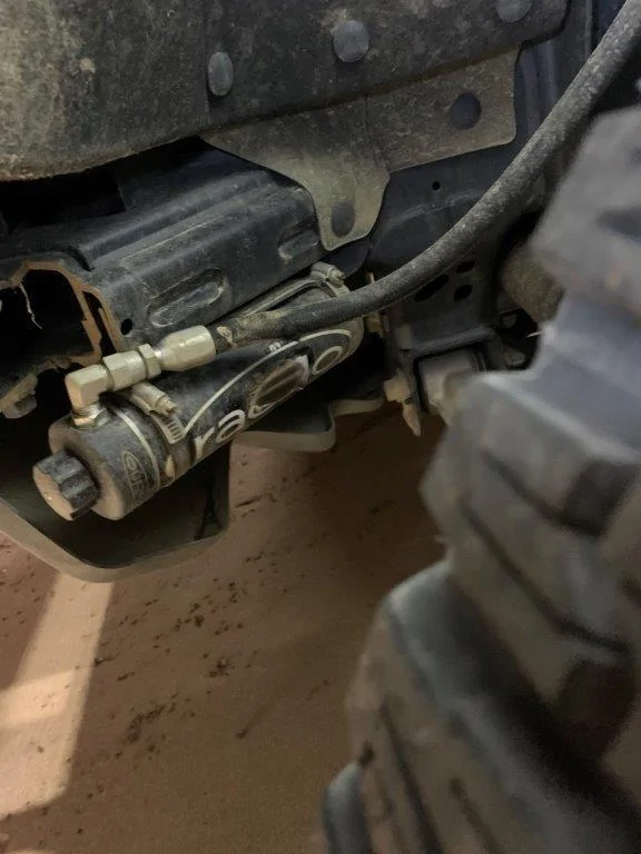 Ford Bronco Front coil over reservoir mounting pics needed coil over