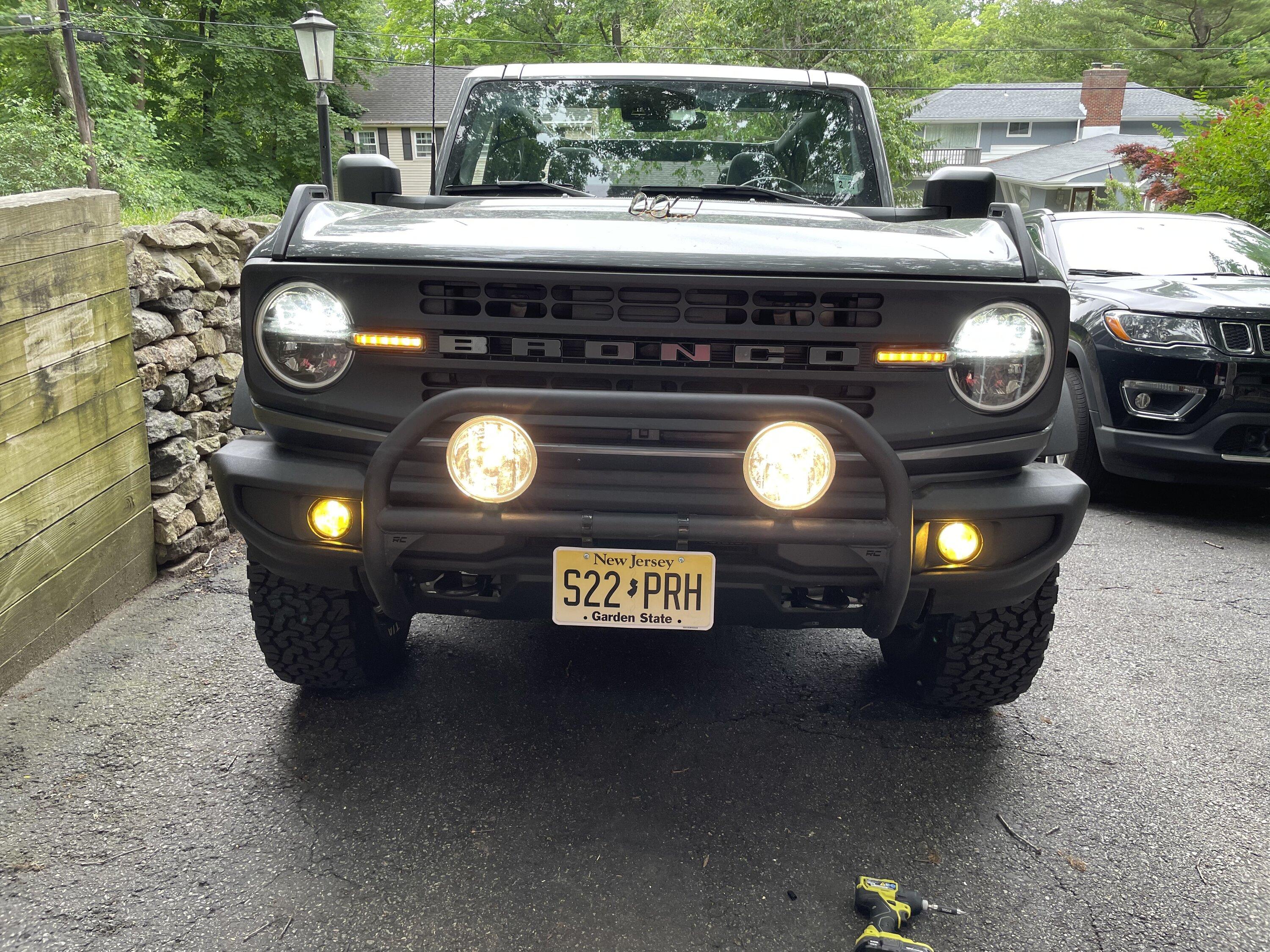 Ford Bronco Rough Country Push Bar installed F7A069F6-92A7-4A43-A17F-C203360815C4