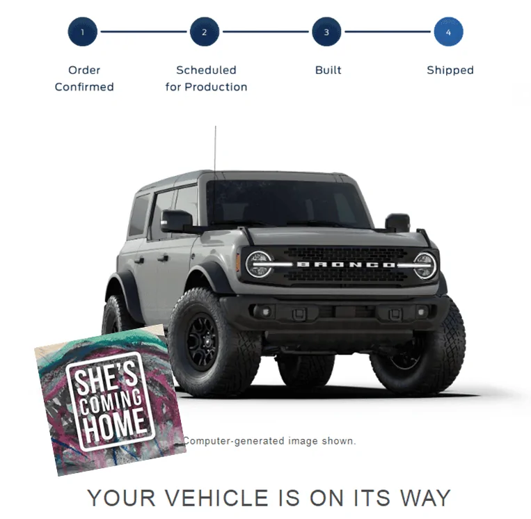 Ford Bronco 5/23 Build Week 1655146384519