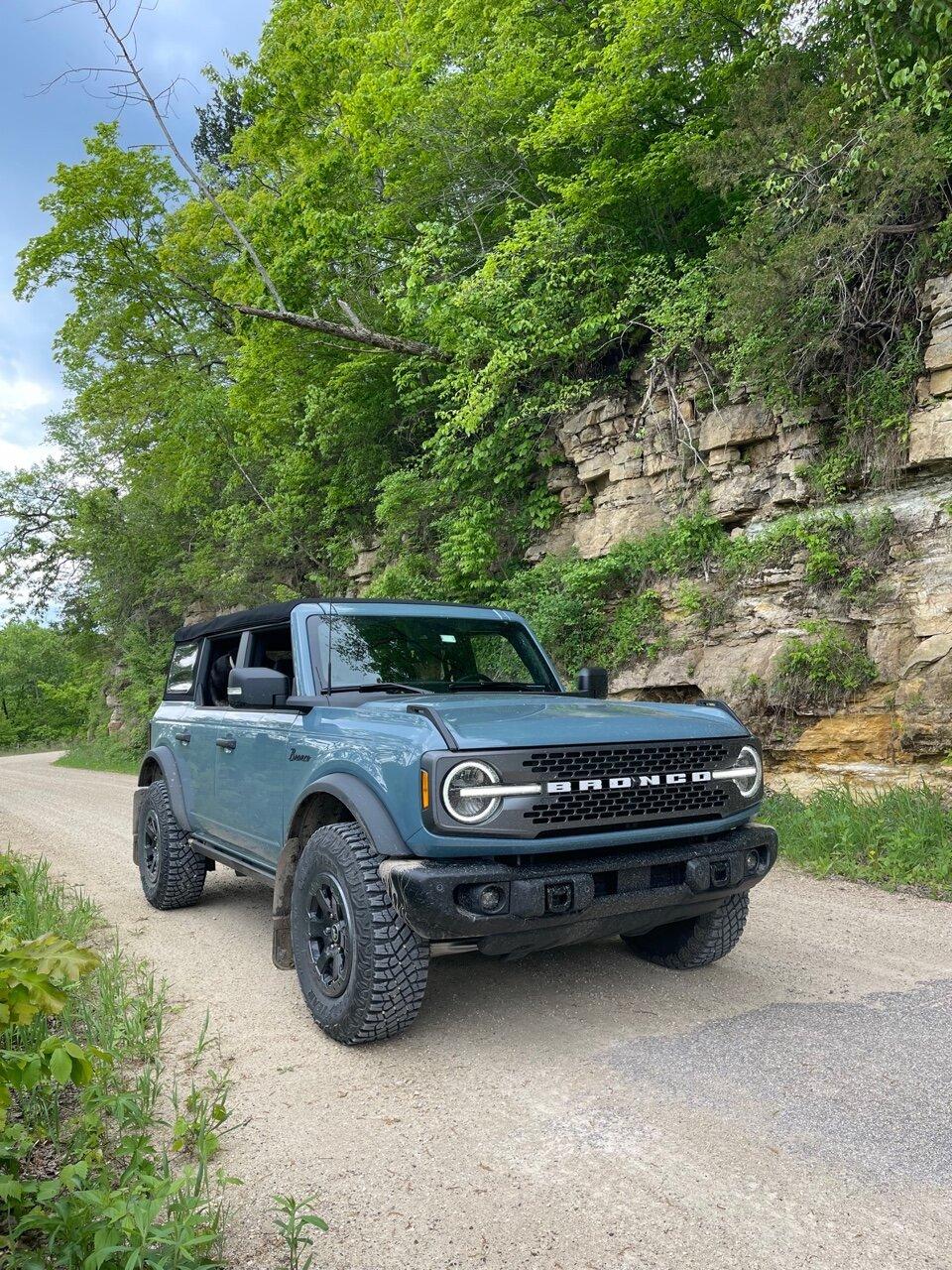Ford Bronco Riding the TWAT (Trans Wisconsin Adventure Trail) Trans WI Trail_1