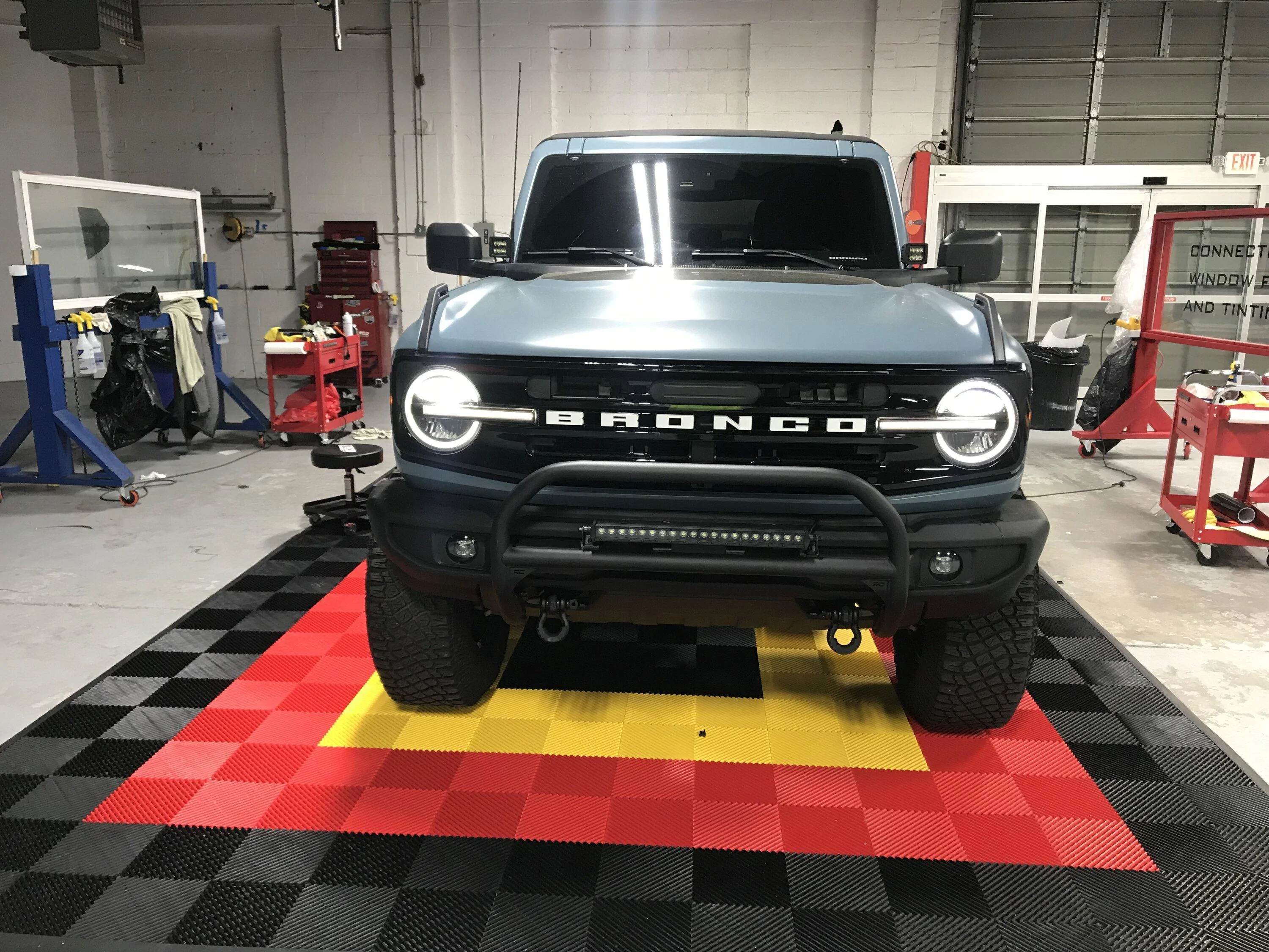 Ford Bronco Rough Country Push Bar installed 76D58612-627E-4A03-94C4-3CE7EB8525C3