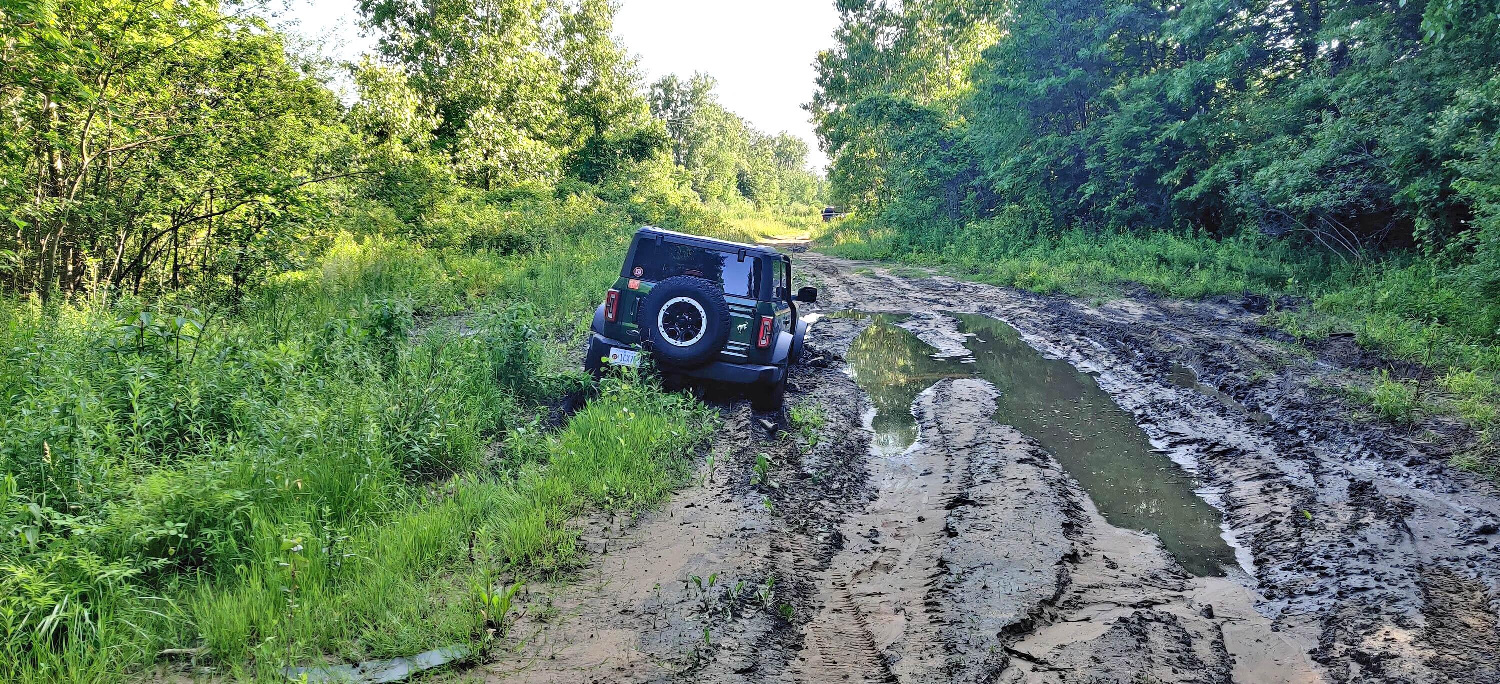 Ford Bronco My Bronco has a "go for it" in a devil-on-your-shoulder voice... that got me stuck in soft mud IMG_20220614_181121