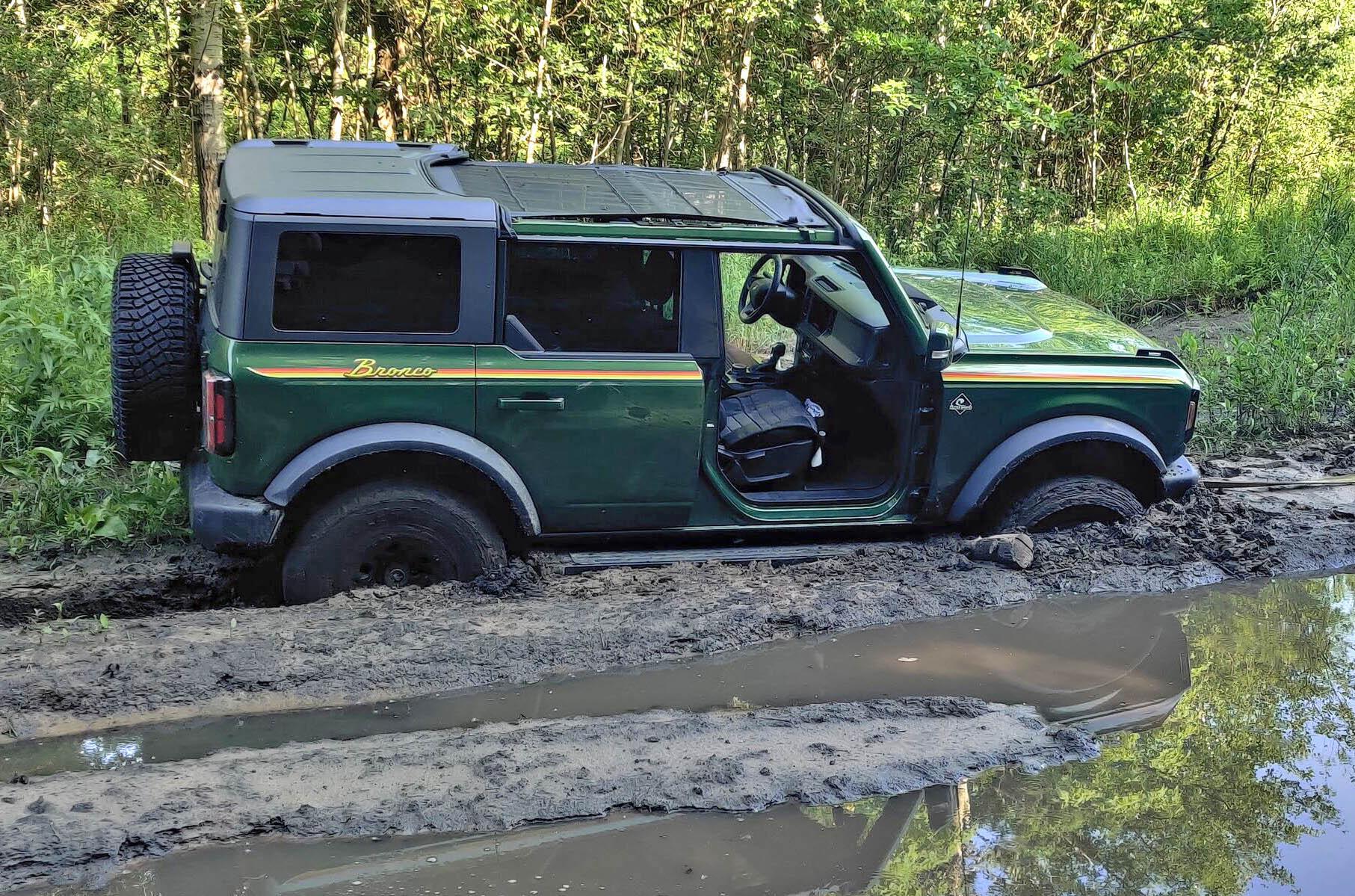Ford Bronco My Bronco has a "go for it" in a devil-on-your-shoulder voice... that got me stuck in soft mud IMG_20220614_181135 copy
