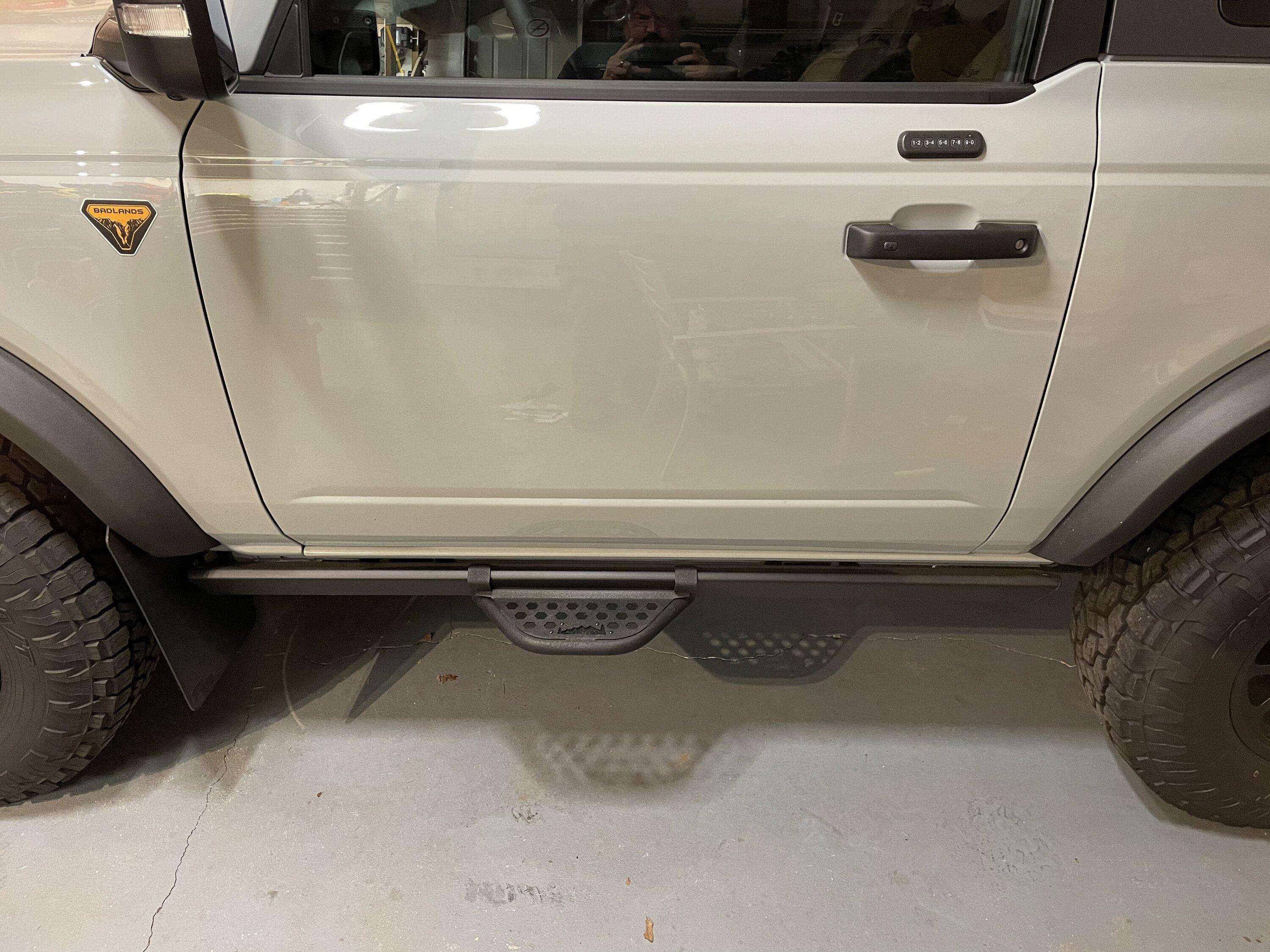 Ford Bronco New Product Release: IAG EZ-Step Add-on Kits for 2021+ Ford Bronco FCC5CA79-E17F-4C2C-A4D6-F661EBFC6672